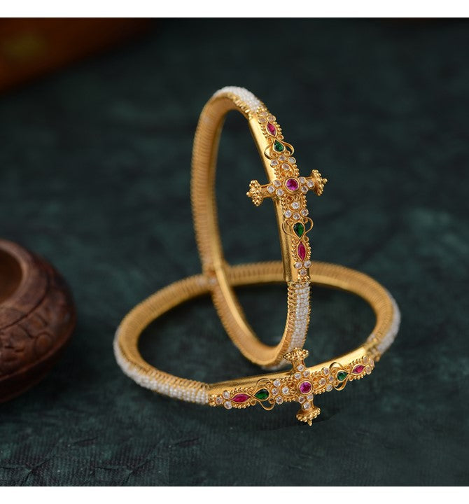 Let your hands do the talking with these beautiful Gold Kadas