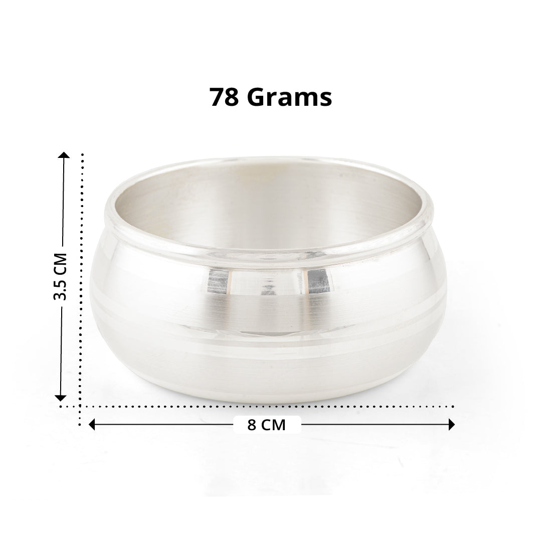 92.5 Pure Silver Pooja - Simple & Elegant Single Piece
