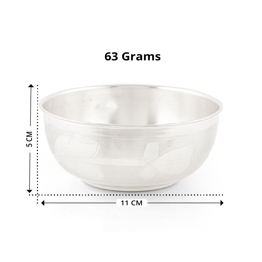 Pure Silver Pooja - Simple & Elegant Single Piece