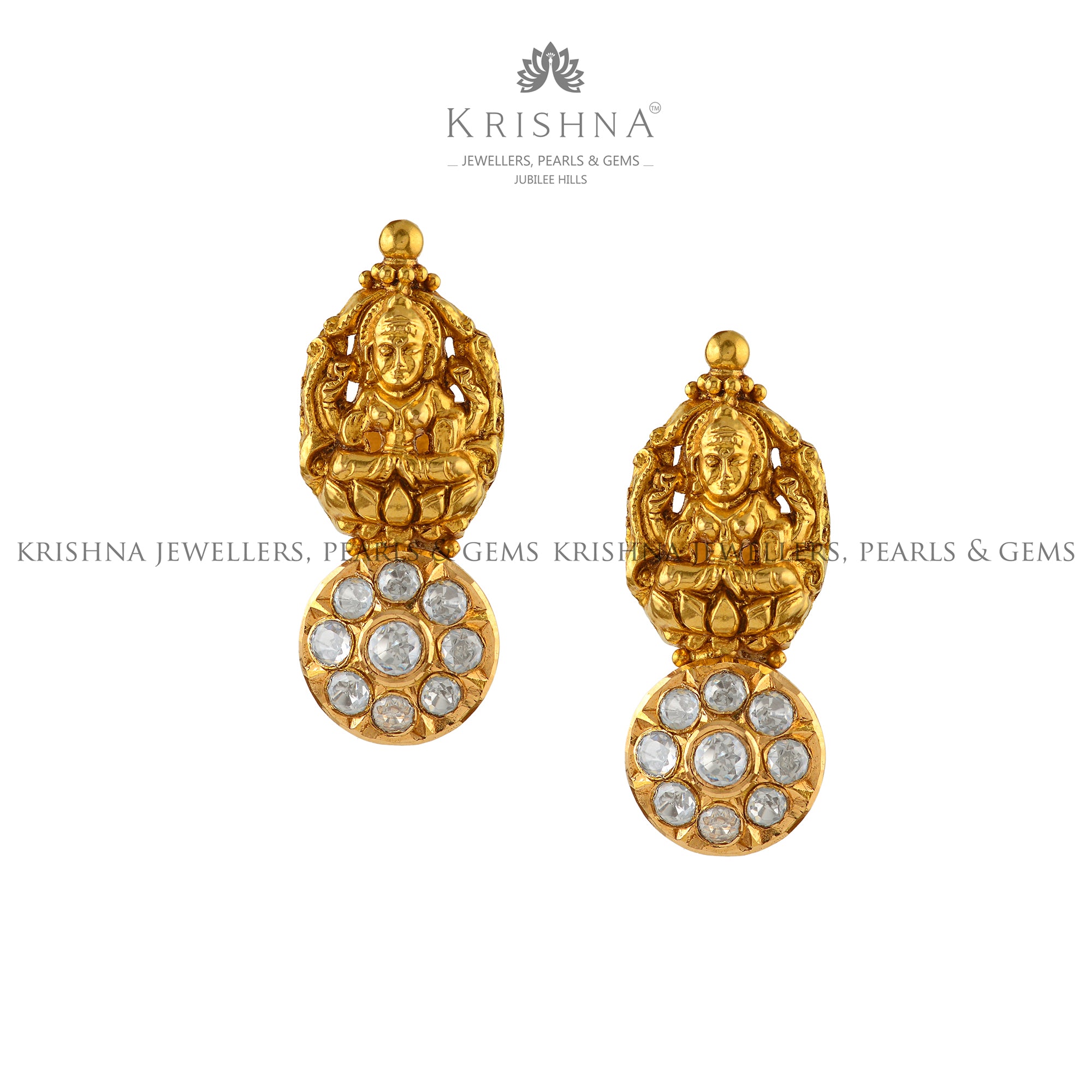 Lakshmi design gold deals earrings