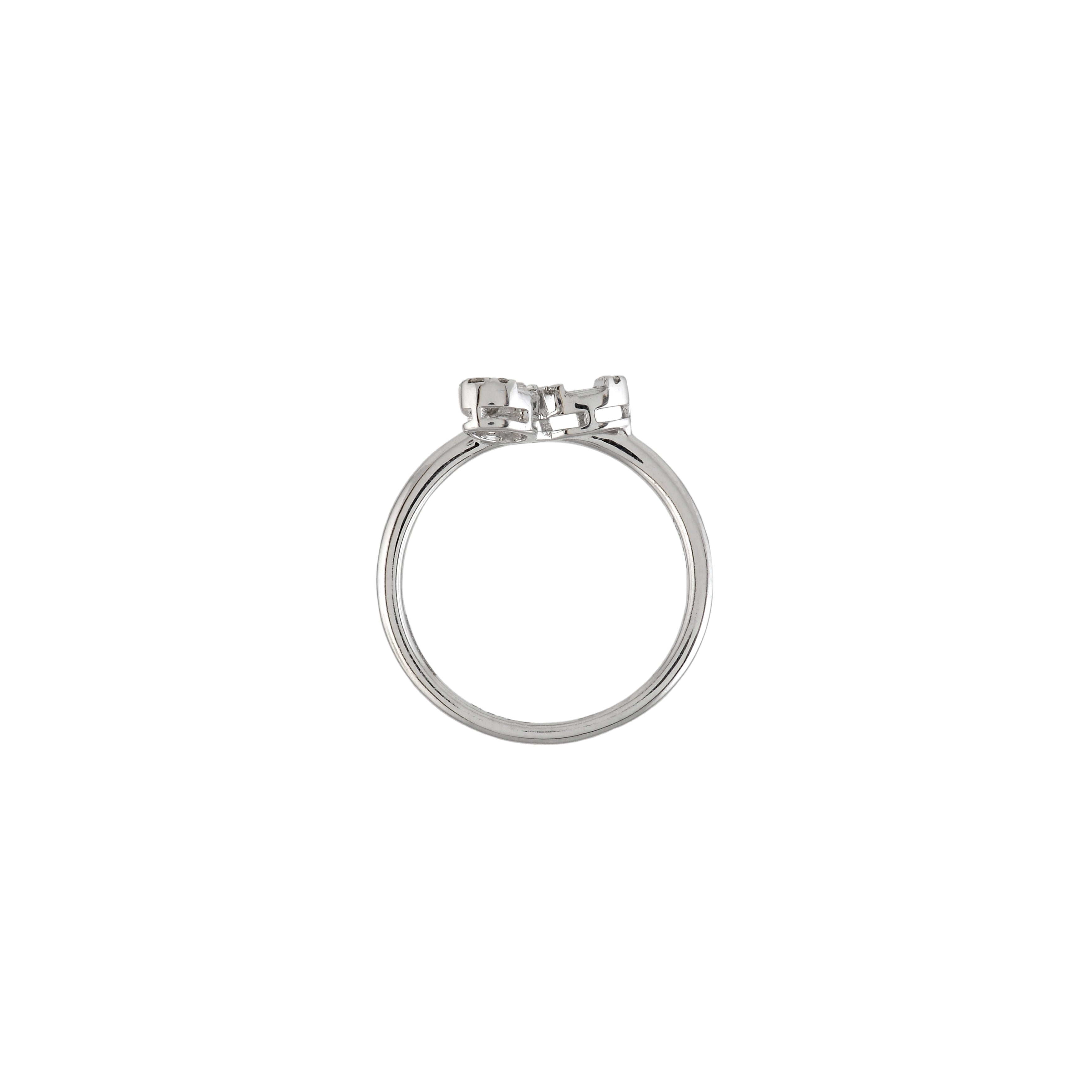 Trifoliate Diamond Ring - Krishna Jewellers Pearls and Gems