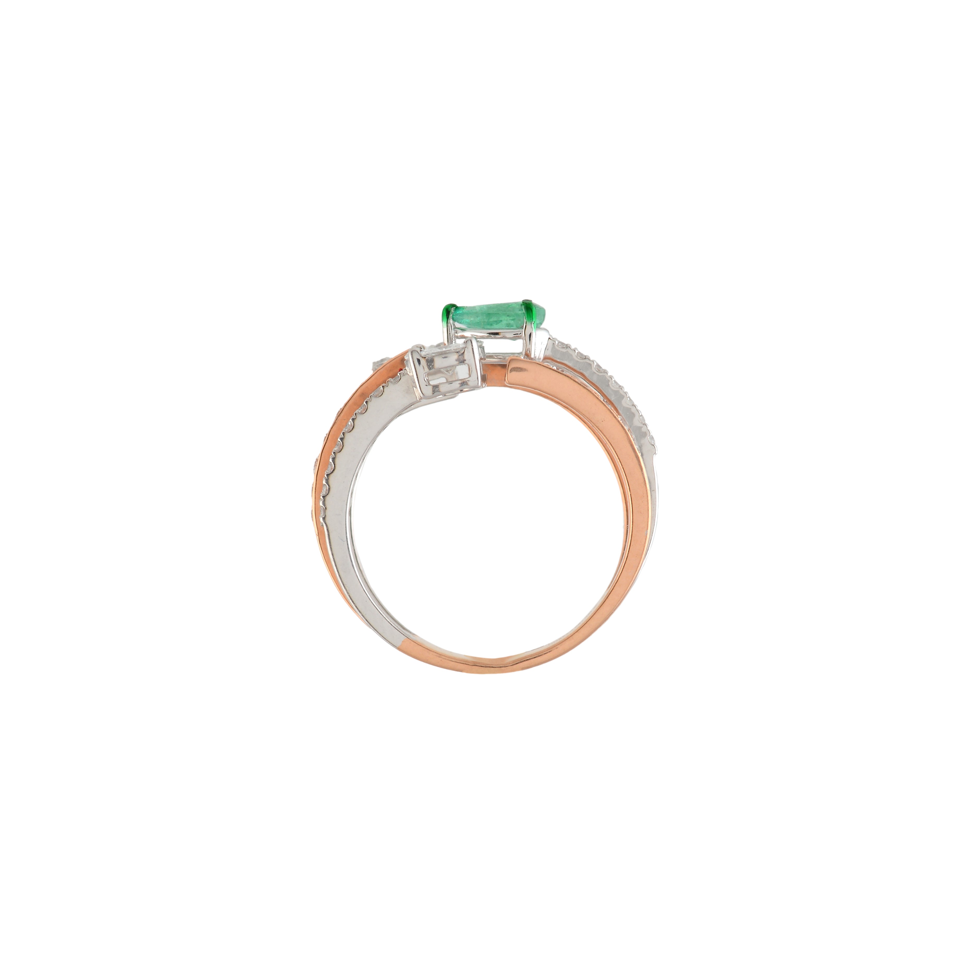Triadic Solitaire Diamond Ring - Krishna Jewellers Pearls and Gems