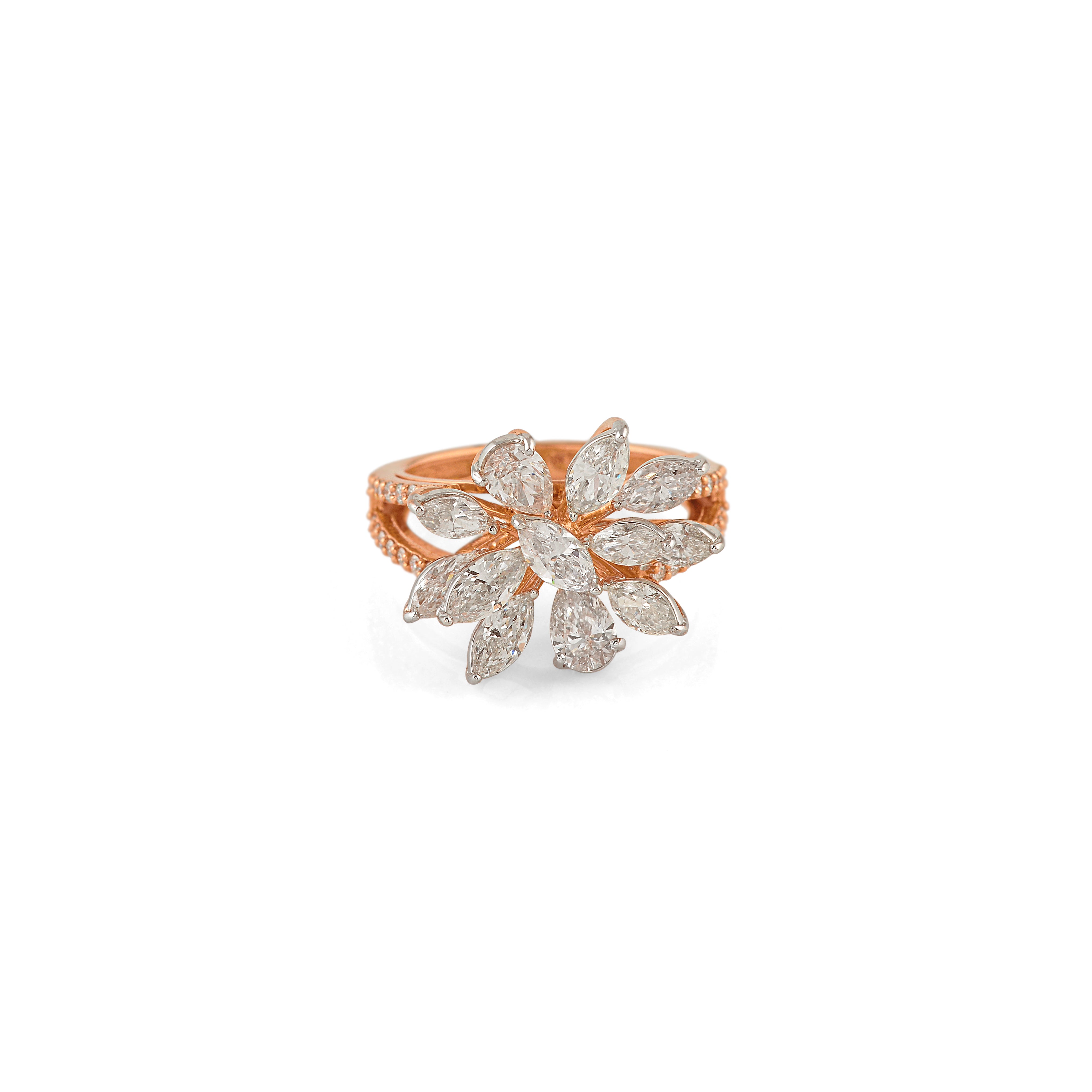 Daisy Dreams Diamond Ring - Krishna Jewellers Pearls and Gems