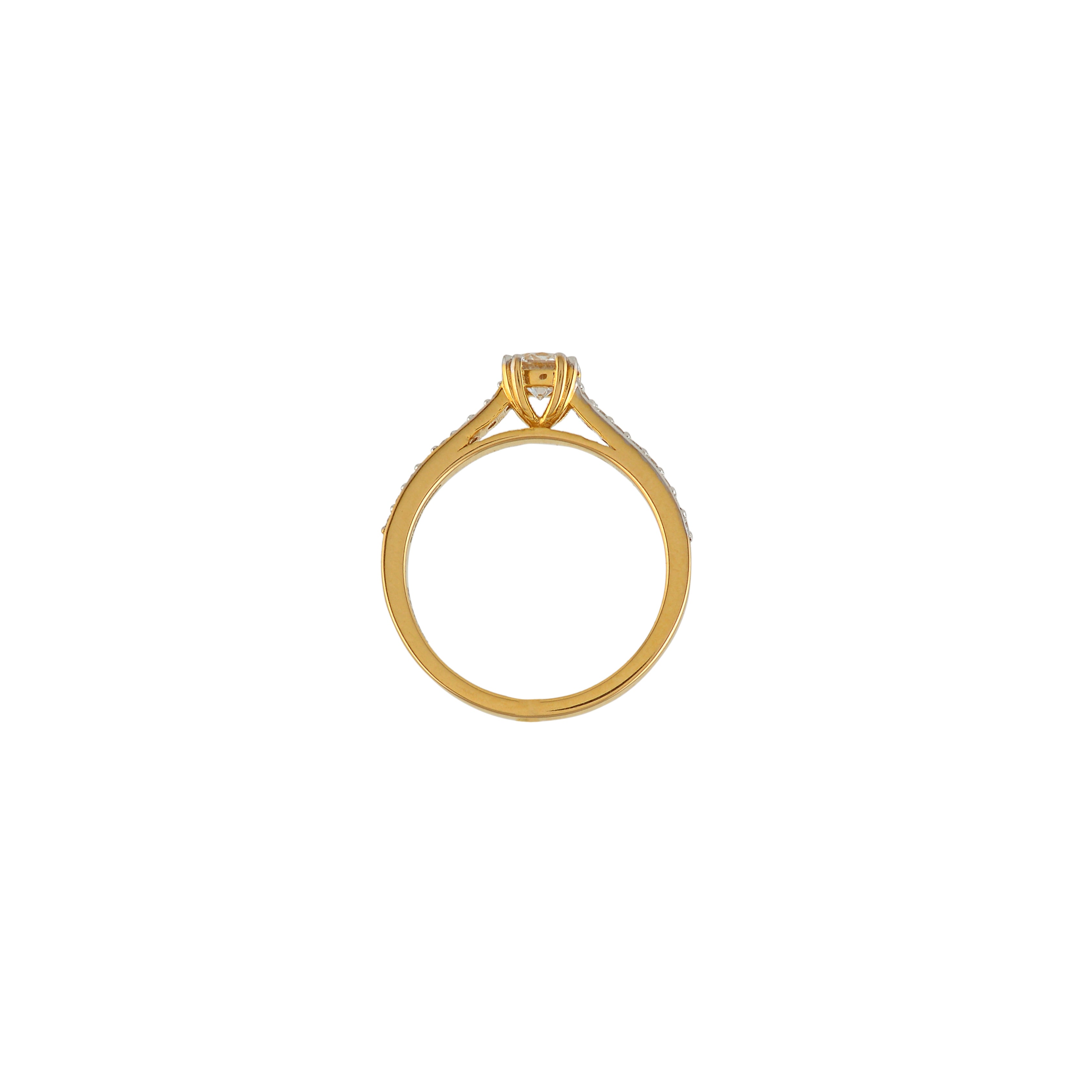 Sparkling Diamond Ring - Krishna Jewellers Pearls and Gems