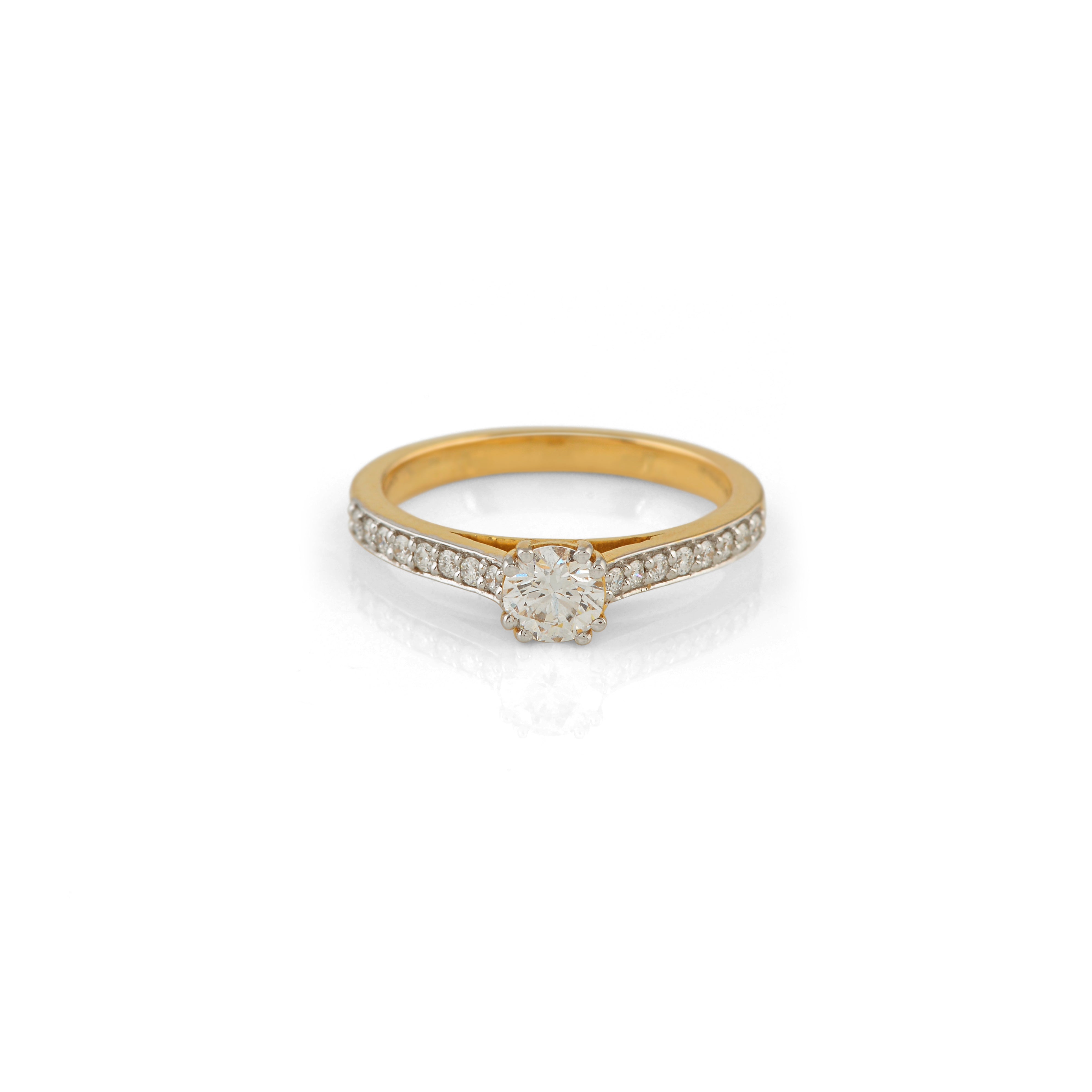 Sparkling Diamond Ring - Krishna Jewellers Pearls and Gems