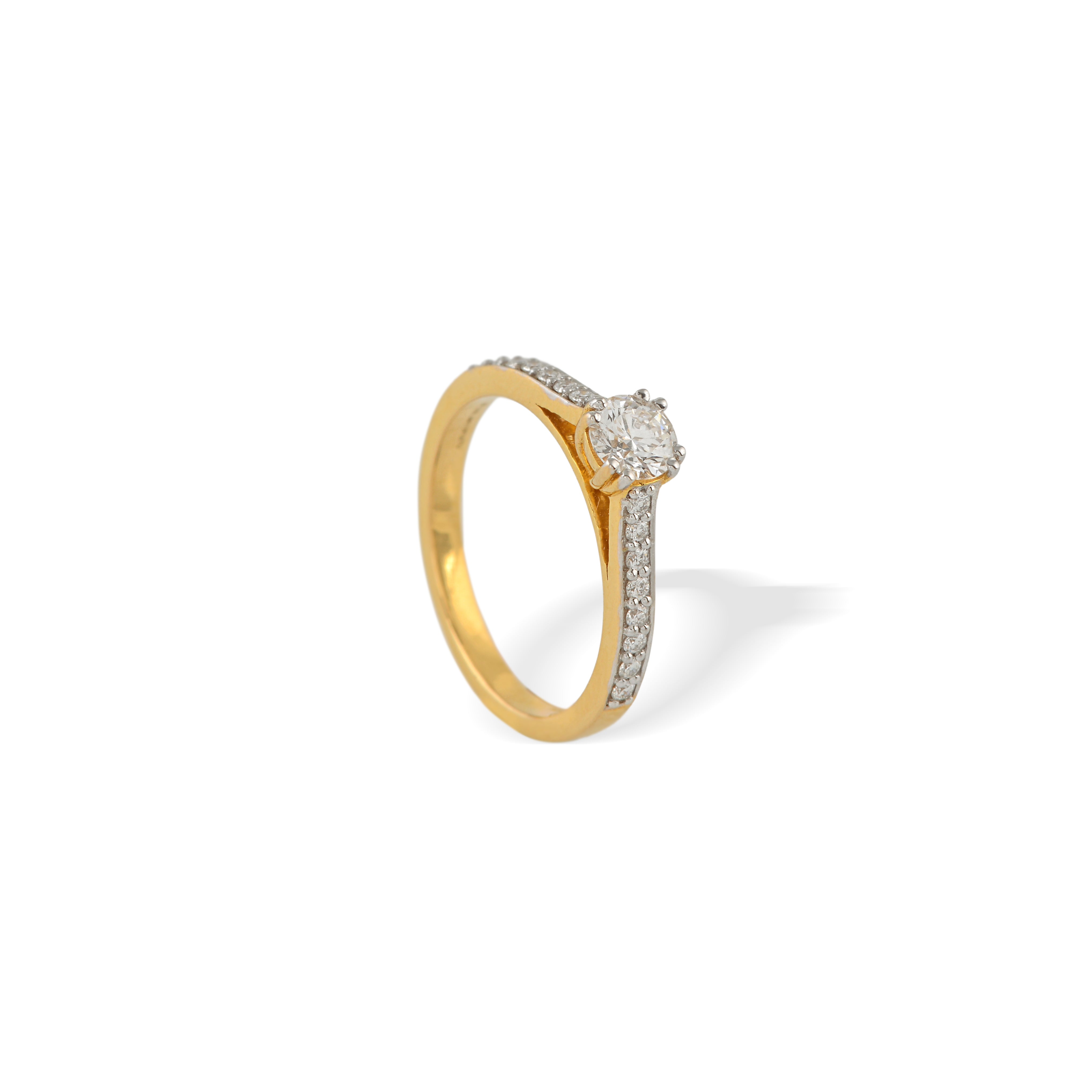 Sparkling Diamond Ring - Krishna Jewellers Pearls and Gems