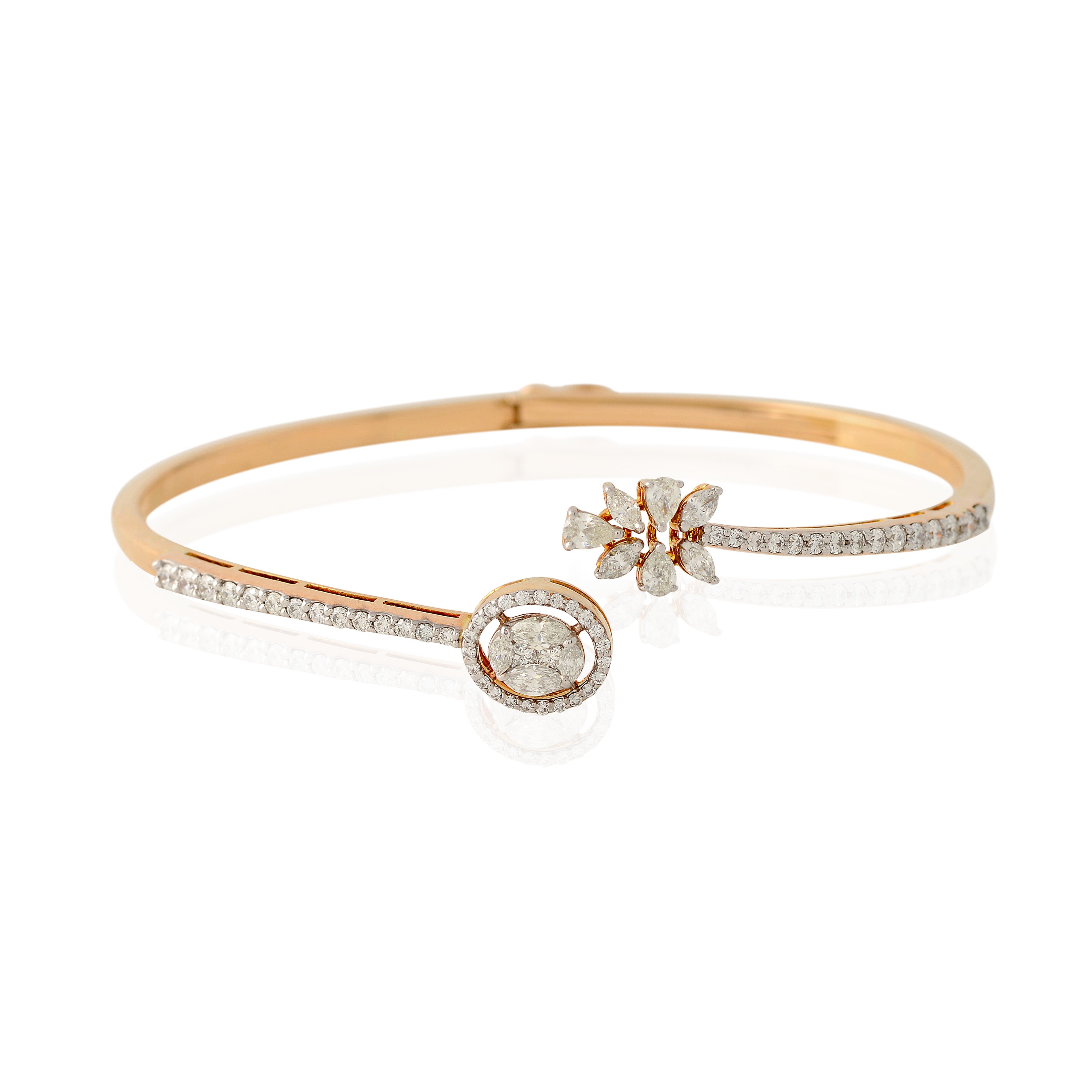 Sparkly Diamond Tennis Bracelet - Krishna Jewellers Pearls and Gems