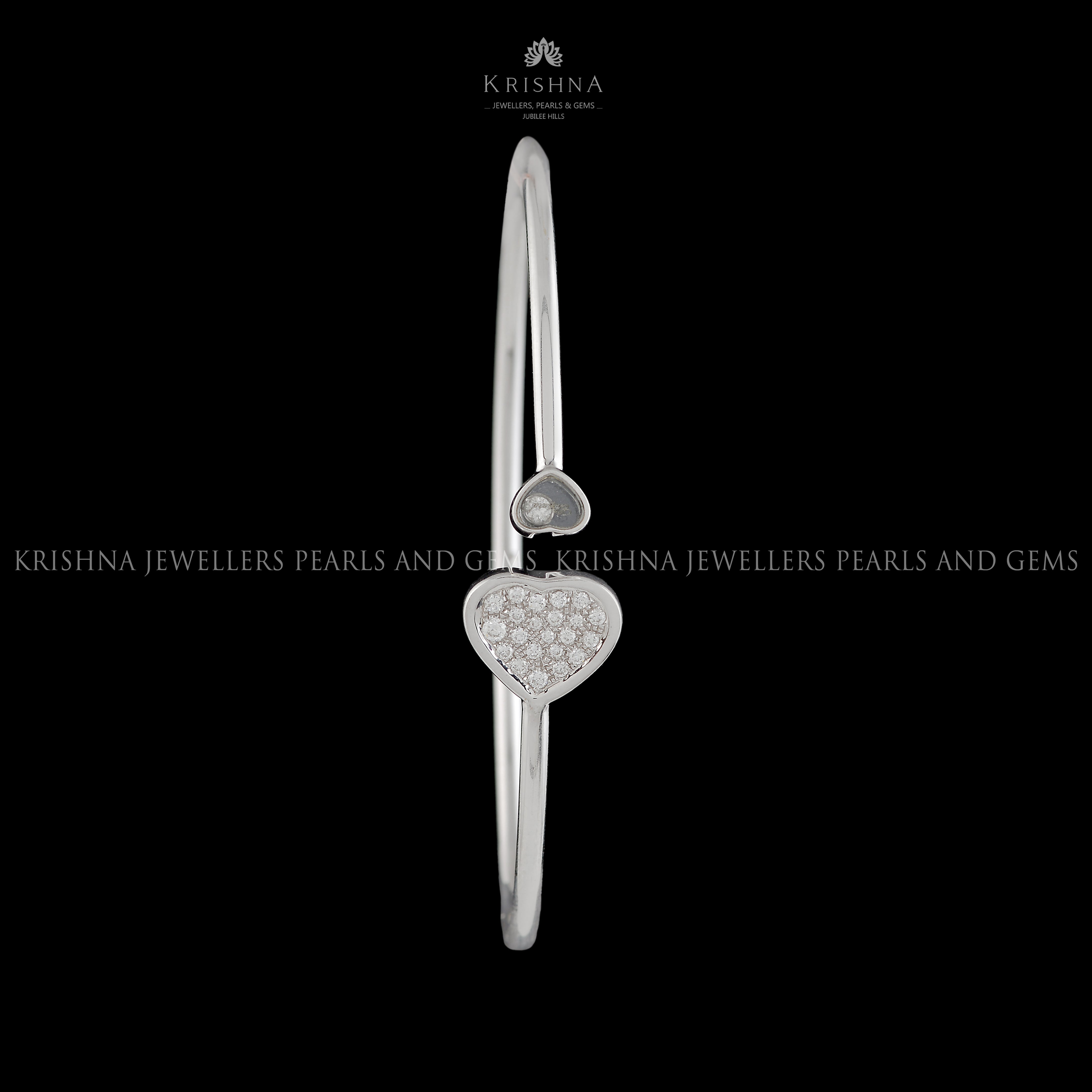 Sparkling Diamond Tennis Bracelet - Krishna Jewellers Pearls and Gems