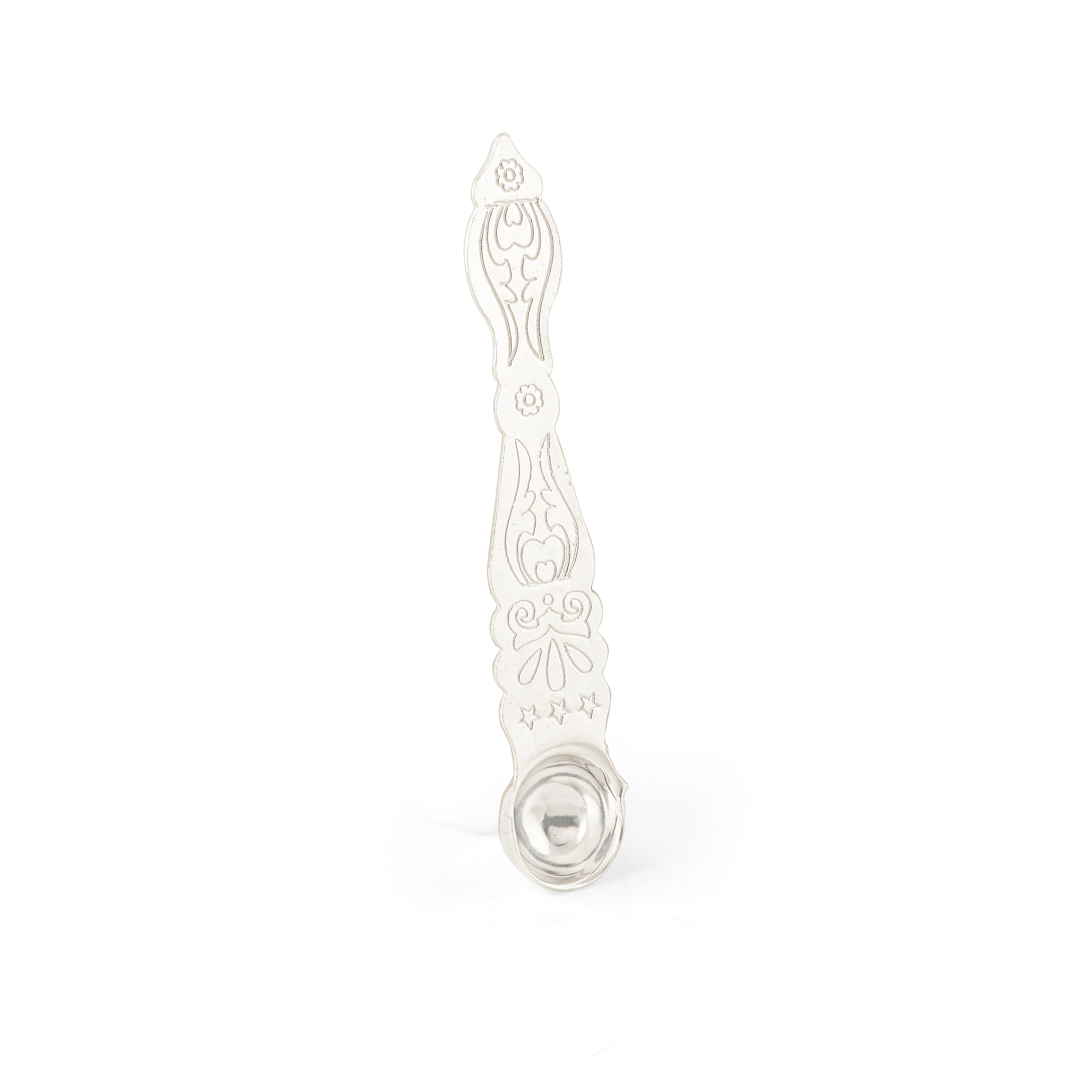92.5 Pure Silver Udharni - Traditional Pooja Spoon for Rituals