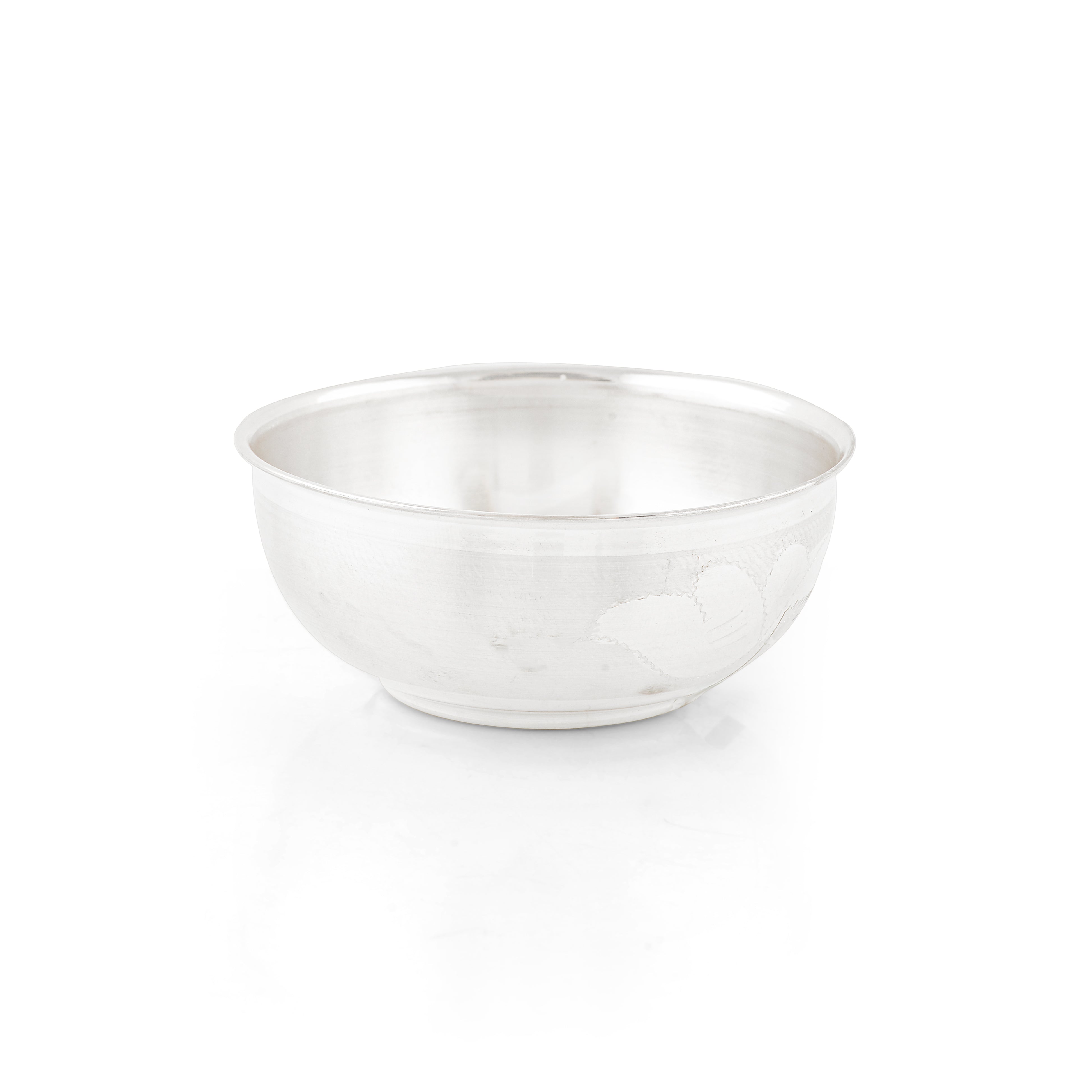 Pure Silver Pooja Plain Bowl