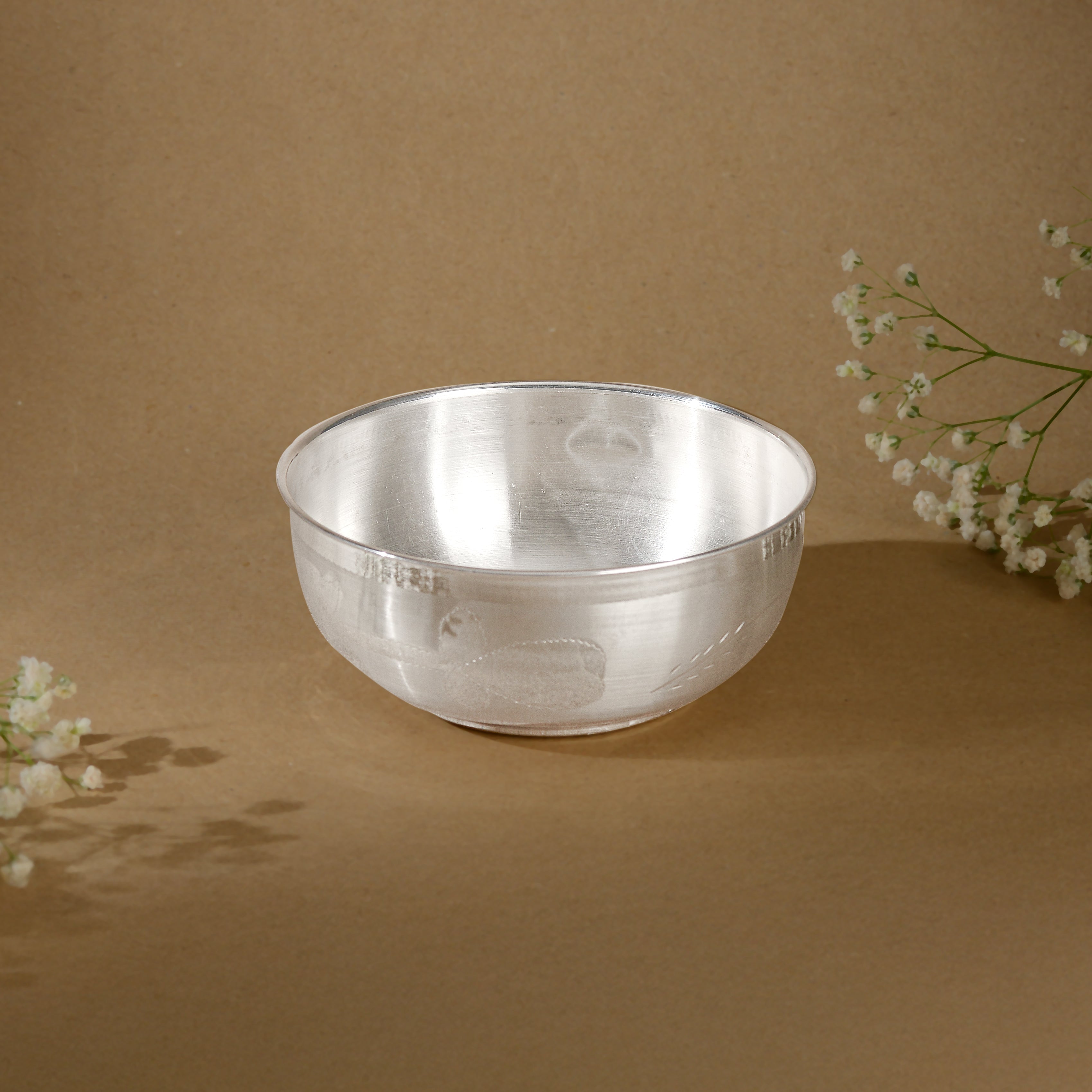 Pure Silver Pooja - Simple & Elegant Single Piece