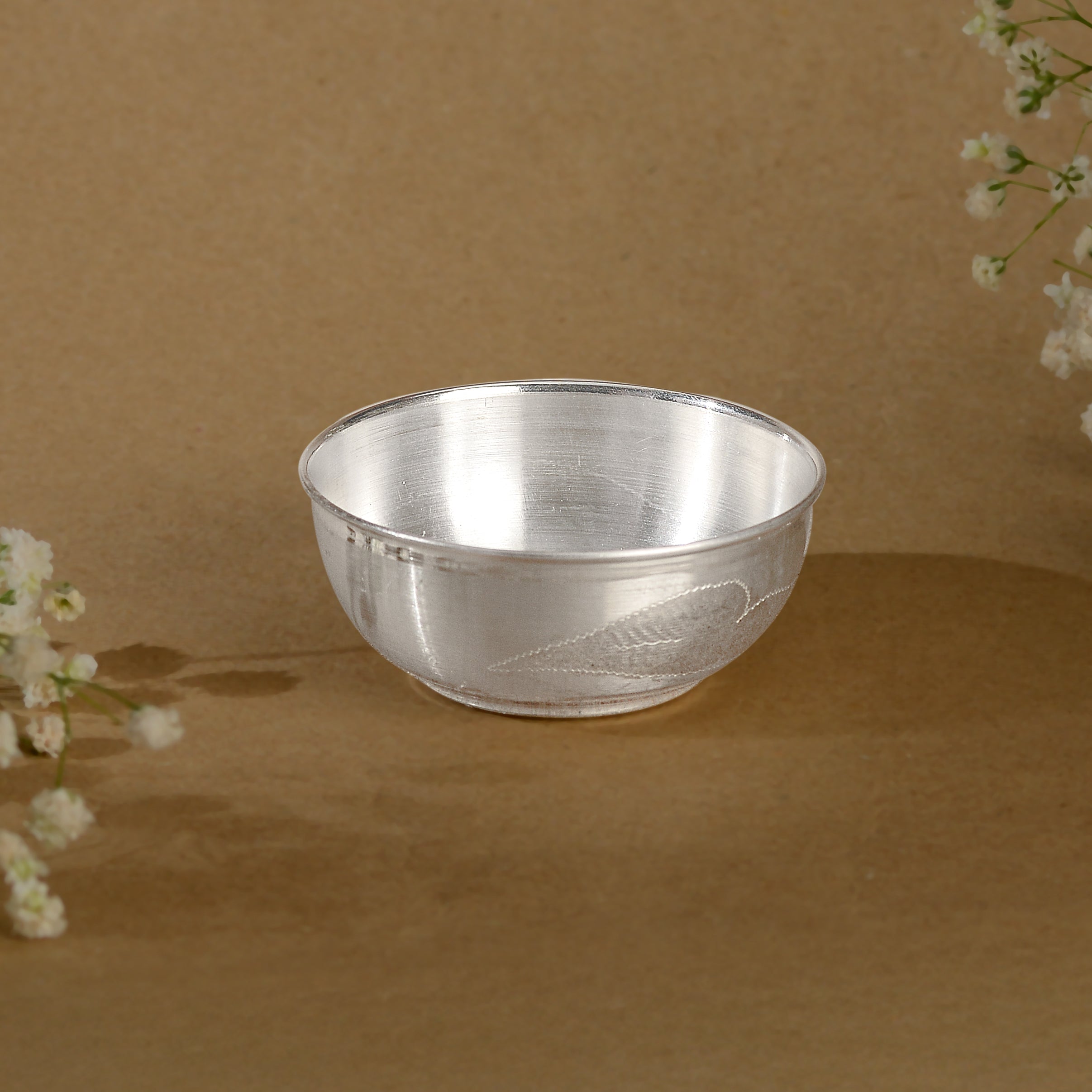 Pure Silver Pooja - Simple & Elegant Bowl