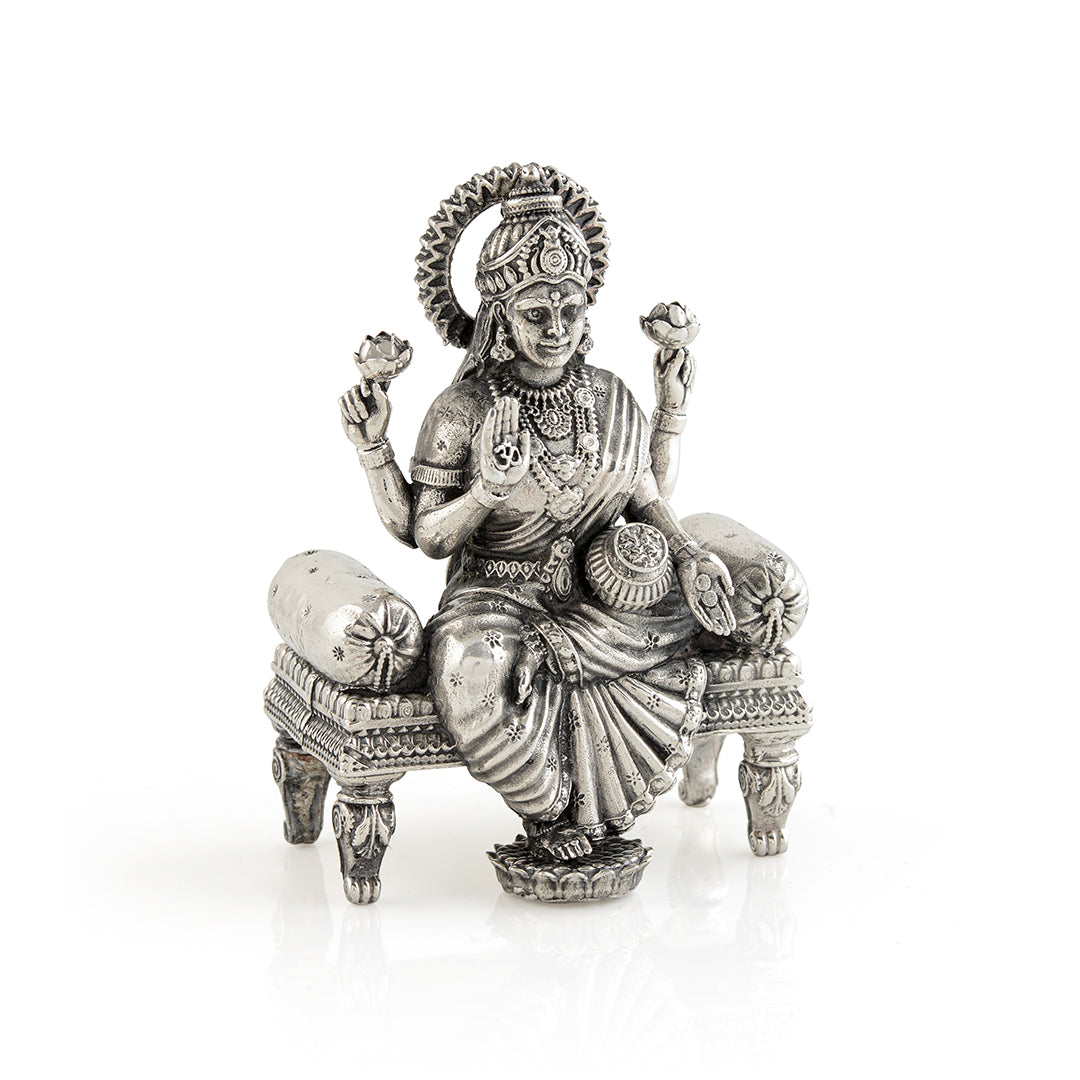 Mata Laxmi Devi in Pure Silver