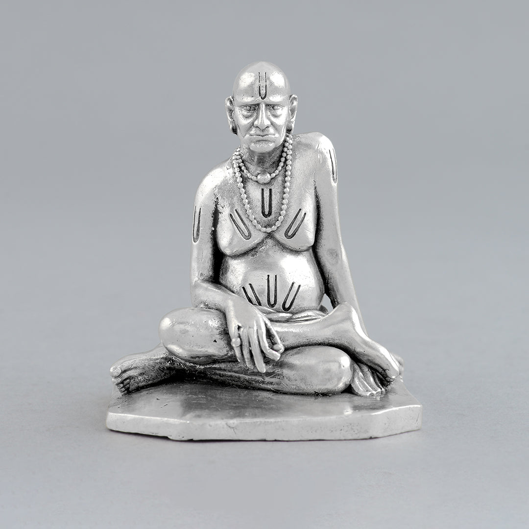 Antique Silver Ramanujacharya Idol
