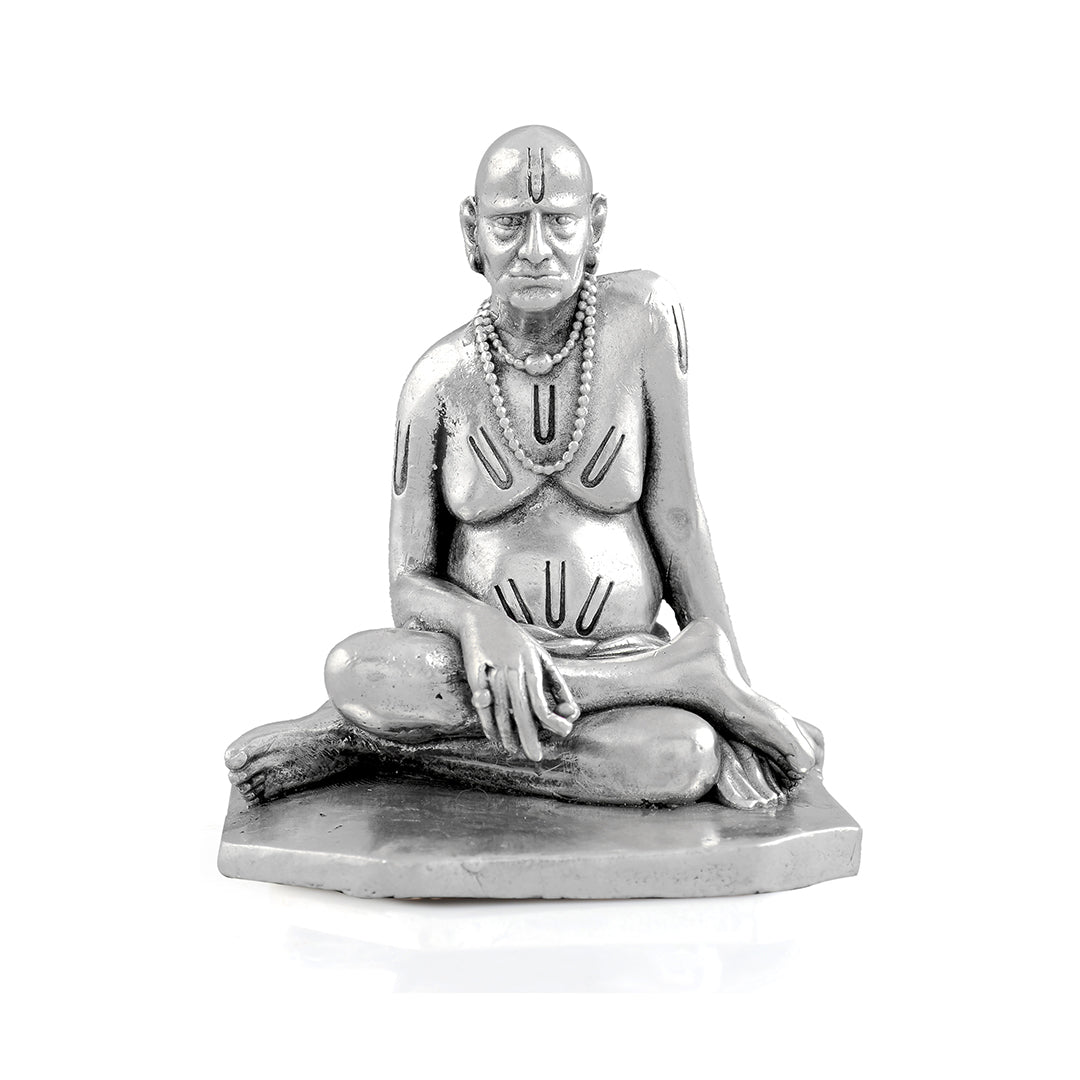 Antique Silver Ramanujacharya Idol