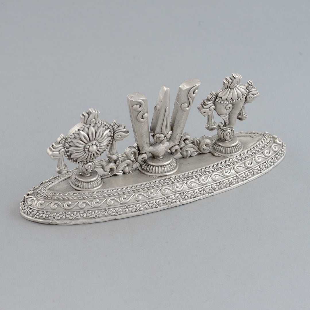 Lord Venkateswara with Shanku Chakra in Silver