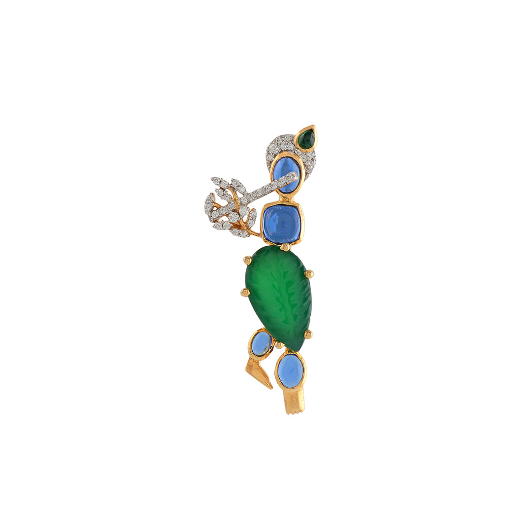 Kanaiya Diamond Pendant - Krishna Jewellers Pearls and Gems