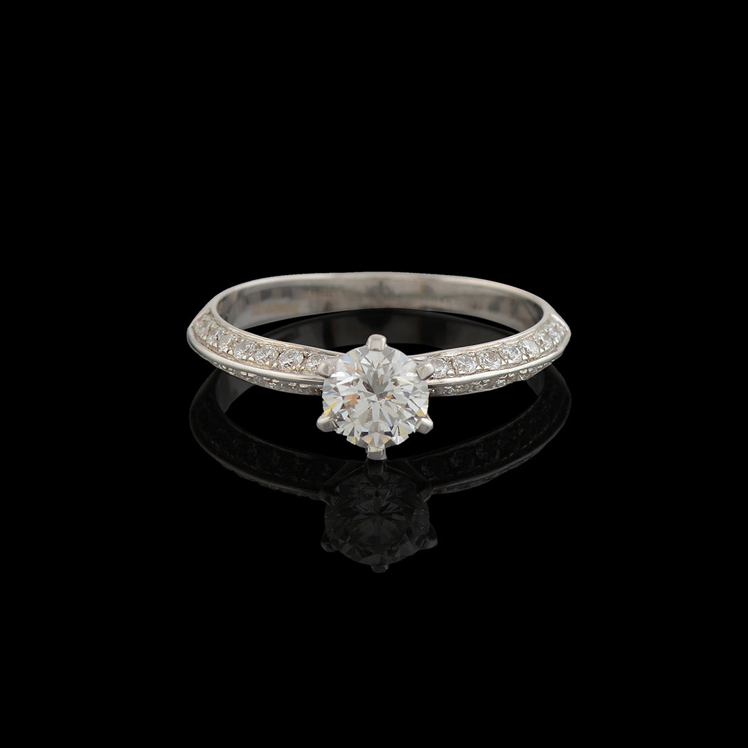 Apsara diamond engagement ring - Krishna Jewellers Pearls and Gems