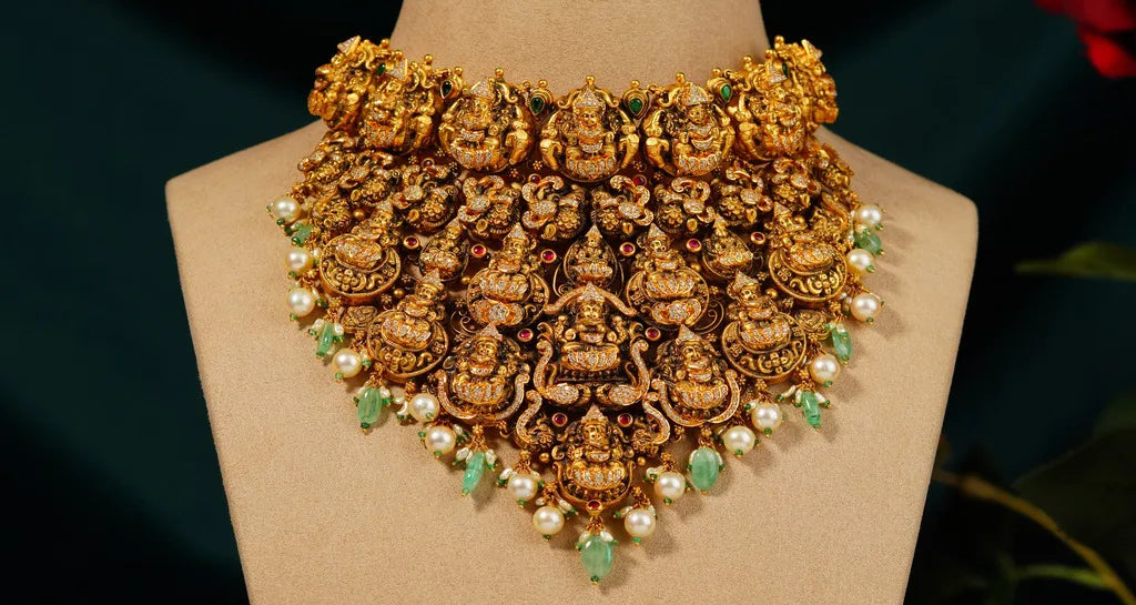 Gold temple jewellery to go with every outfit this festival season