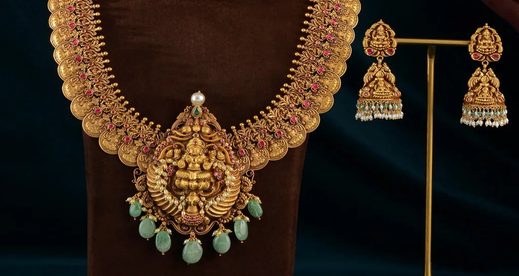 These antique kasulaperu gold designs are a must have this Dhanteras!