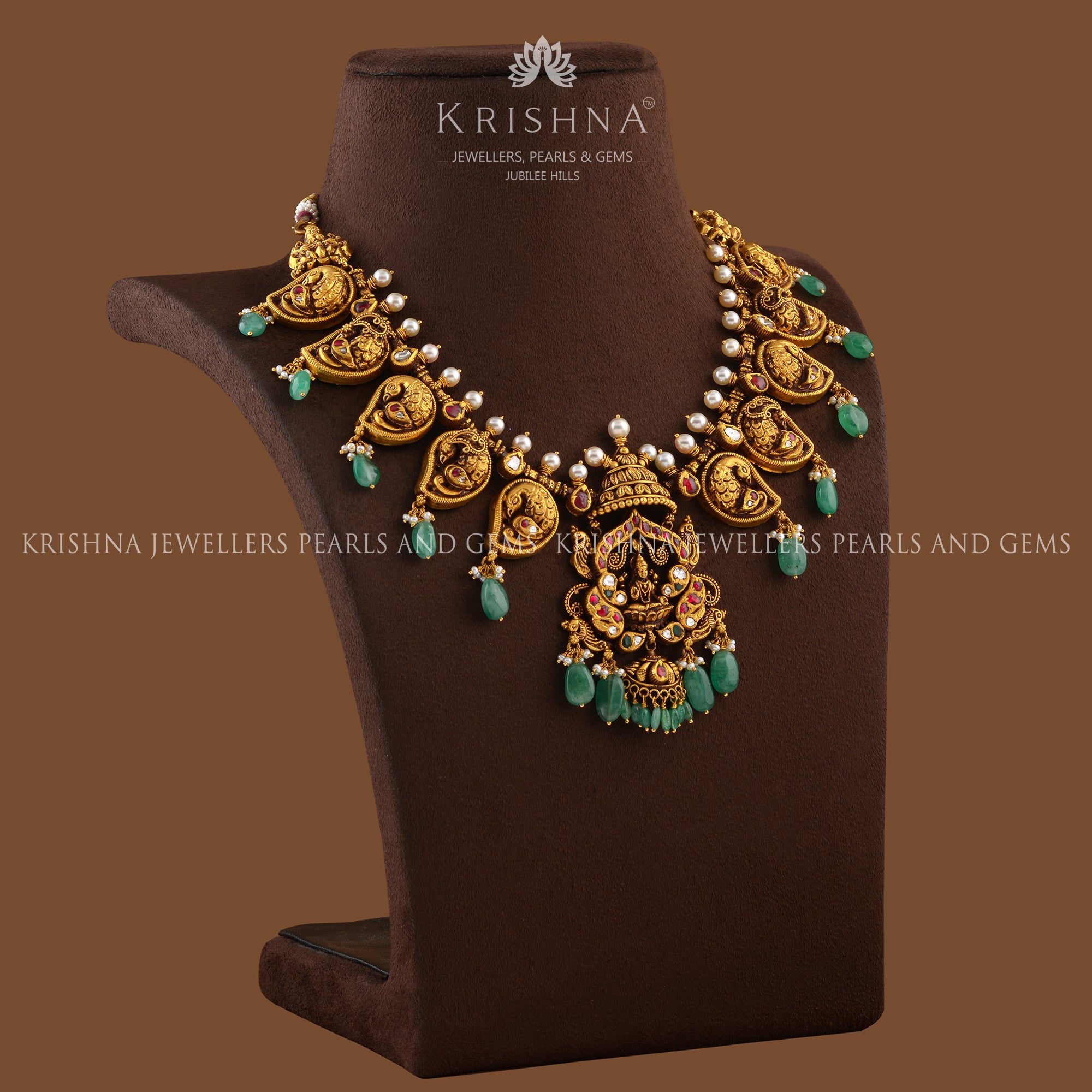 Laxmi Short Gold Necklace