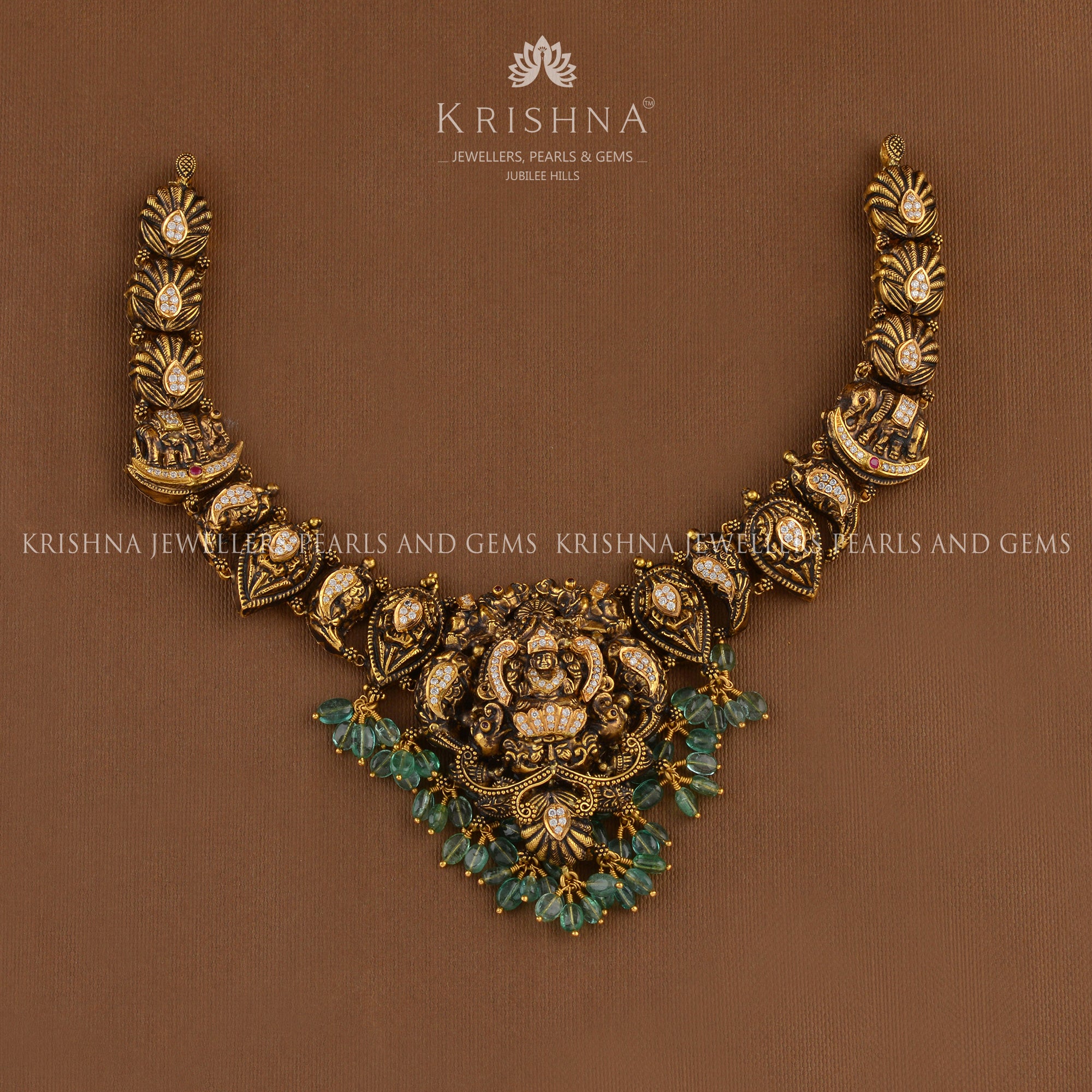 Antique Laxmi Gold Necklace