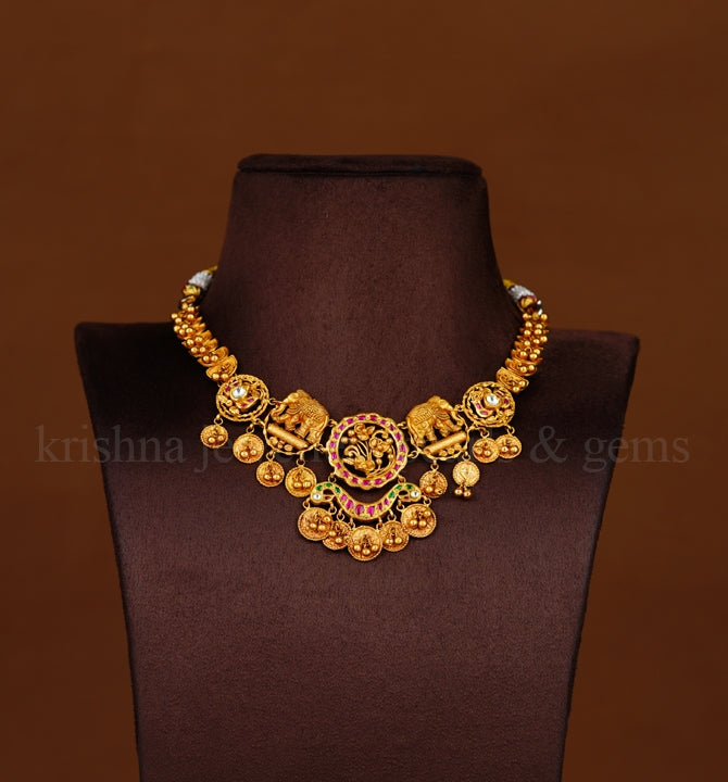 Sacred Elephant Gold Kasulu Necklace