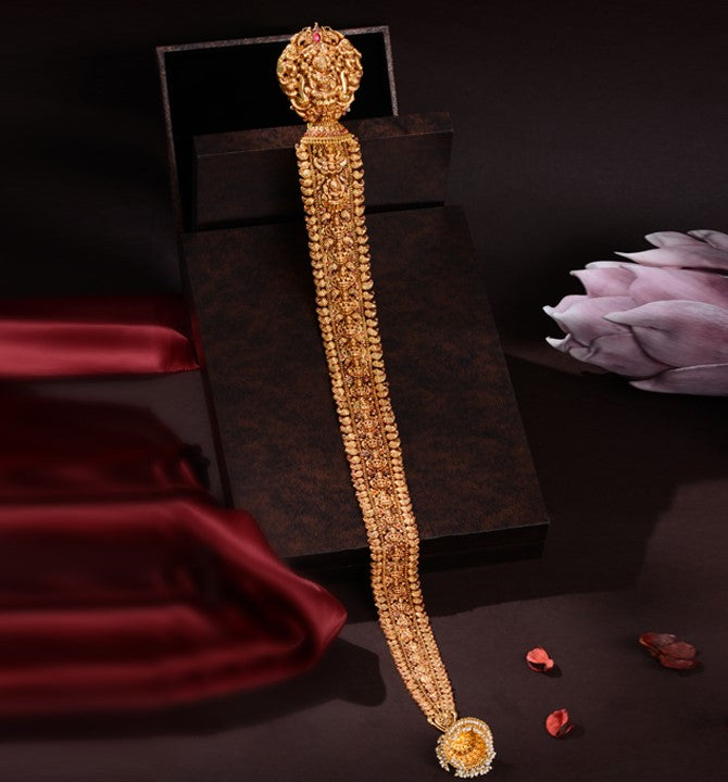 Traditional Lakshmi Design 22k Gold Jada