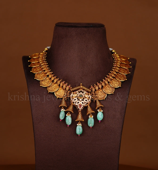 Laxmi Gold Kasulu Necklace