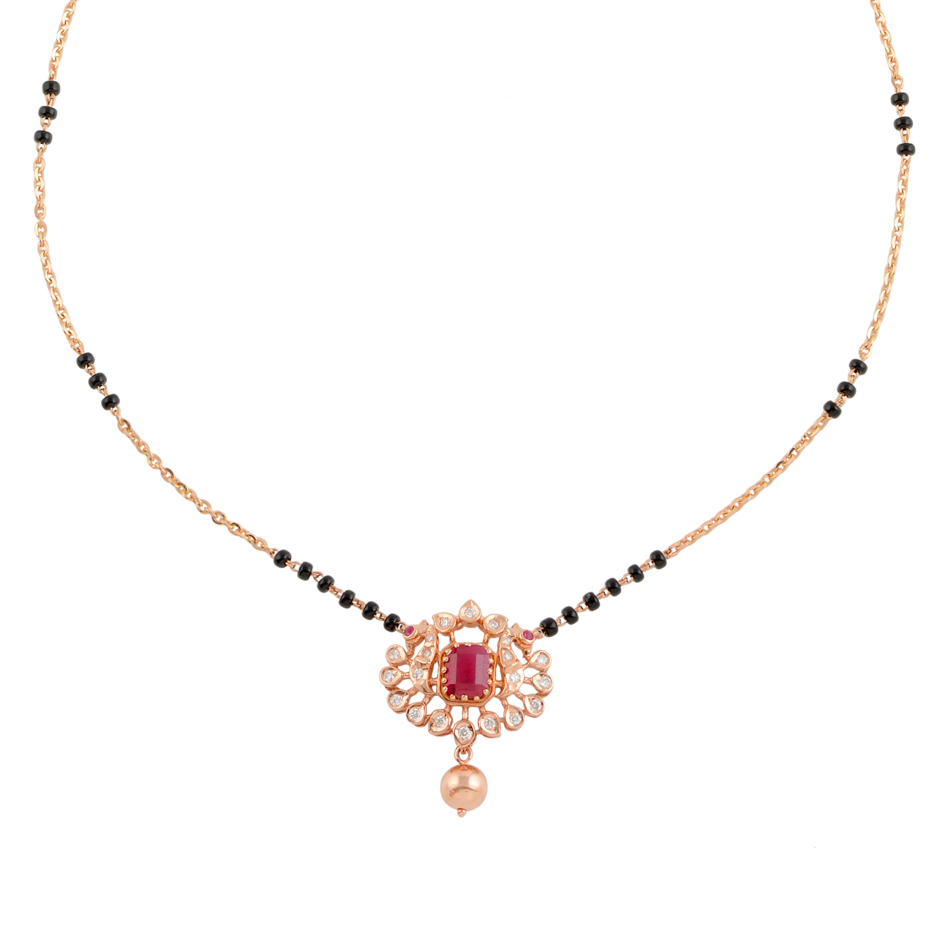 Beautiful Peacock-Inspired Mangalsutra