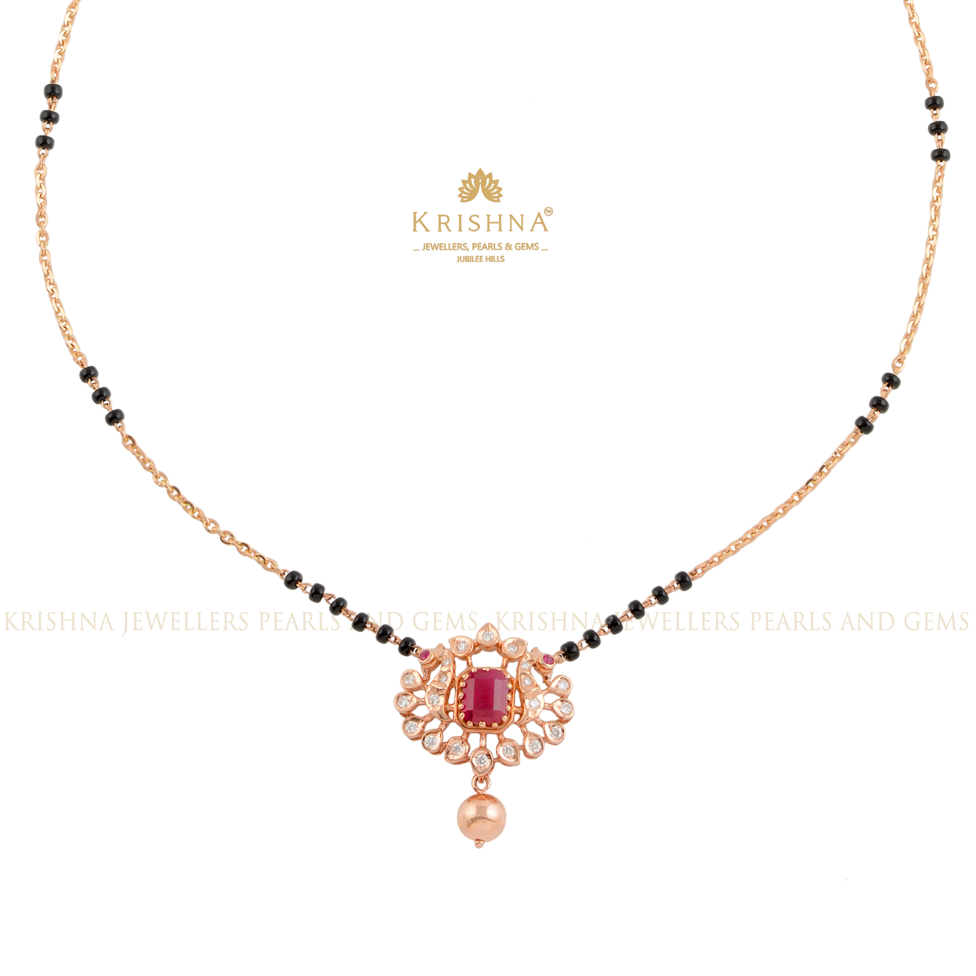 Beautiful Peacock-Inspired Mangalsutra