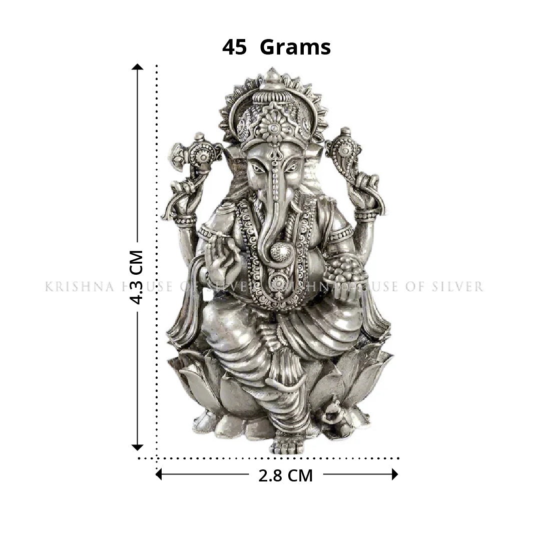 Silver Ganesha Murthy - Buy Silver Ganesha Murthy Online