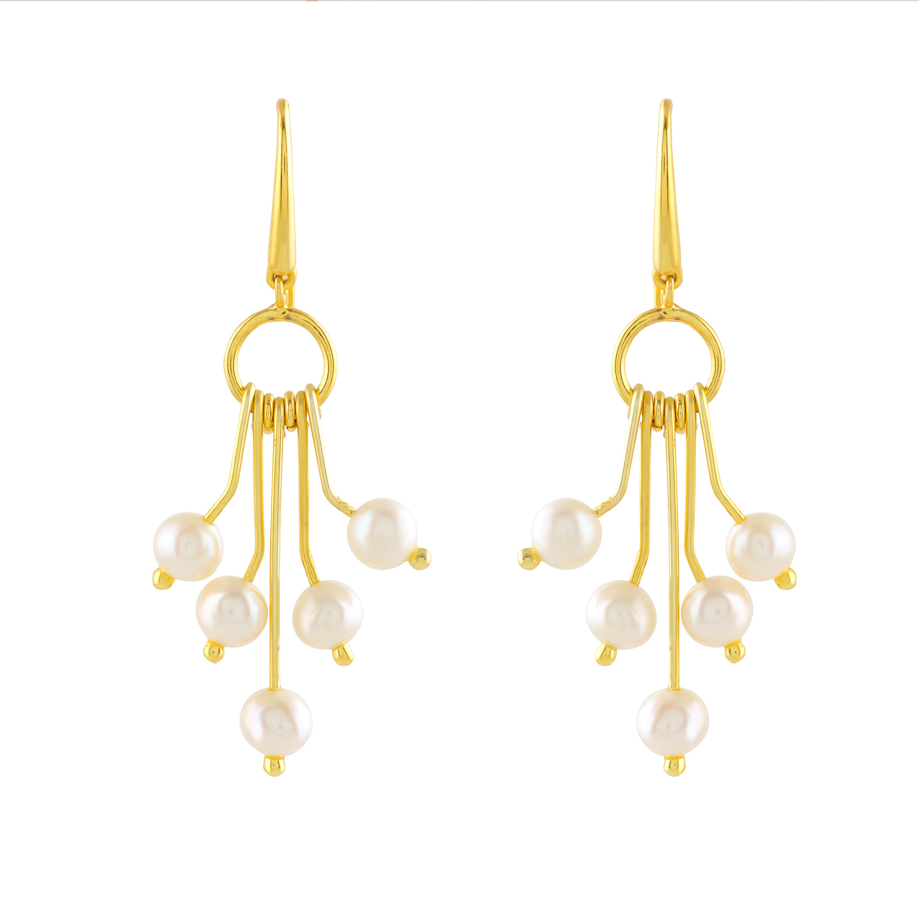 Blossom Pearl hanging Earrings