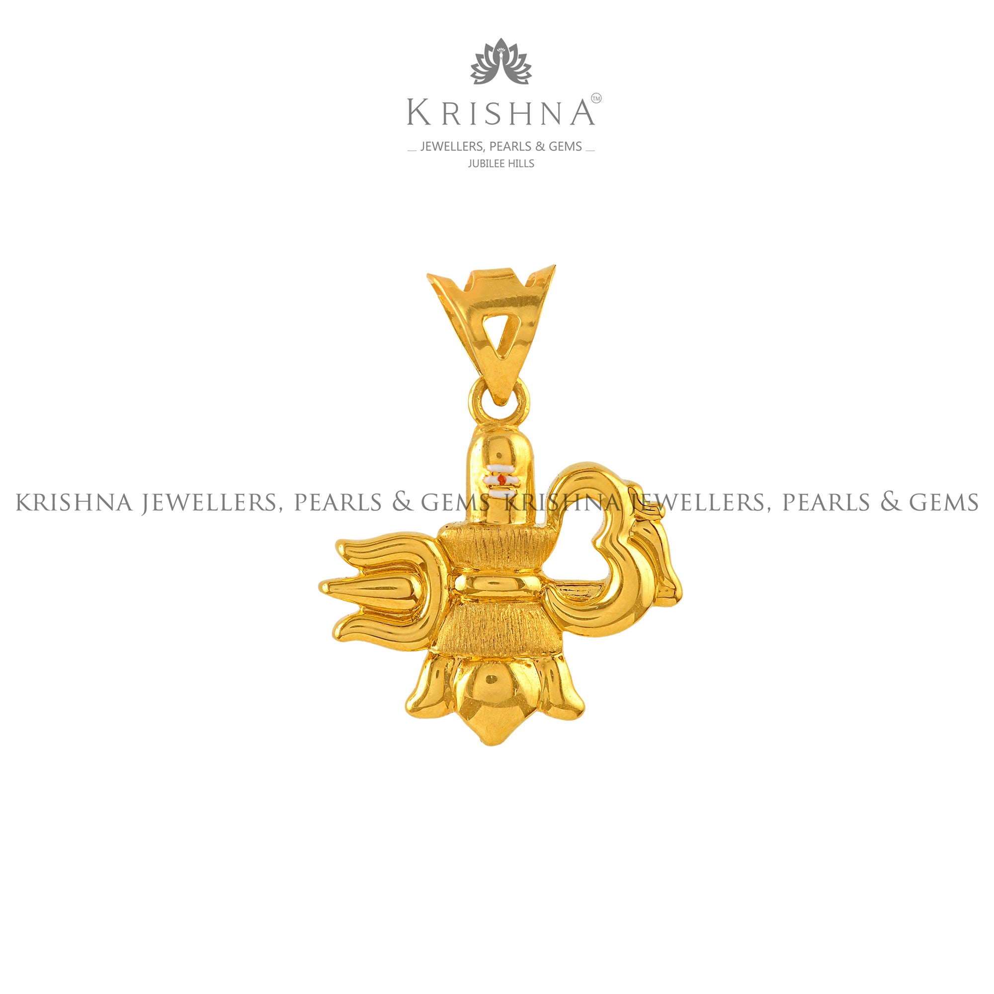 Shiva Lingam Pendant in Gold
