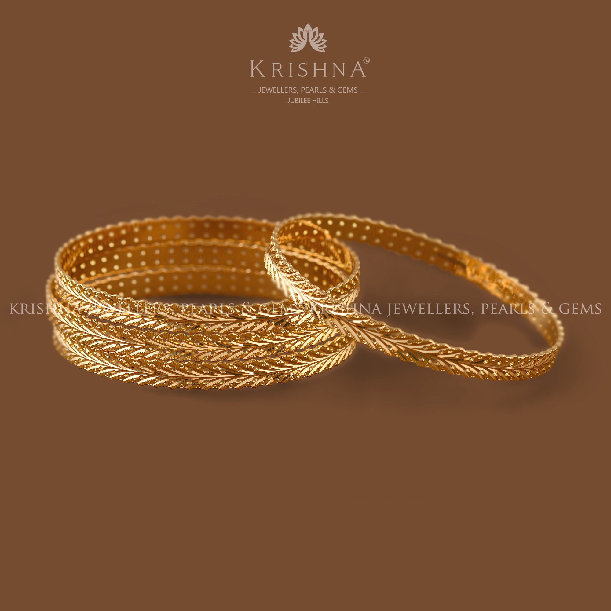 Thin gold hot sale bangles 22k