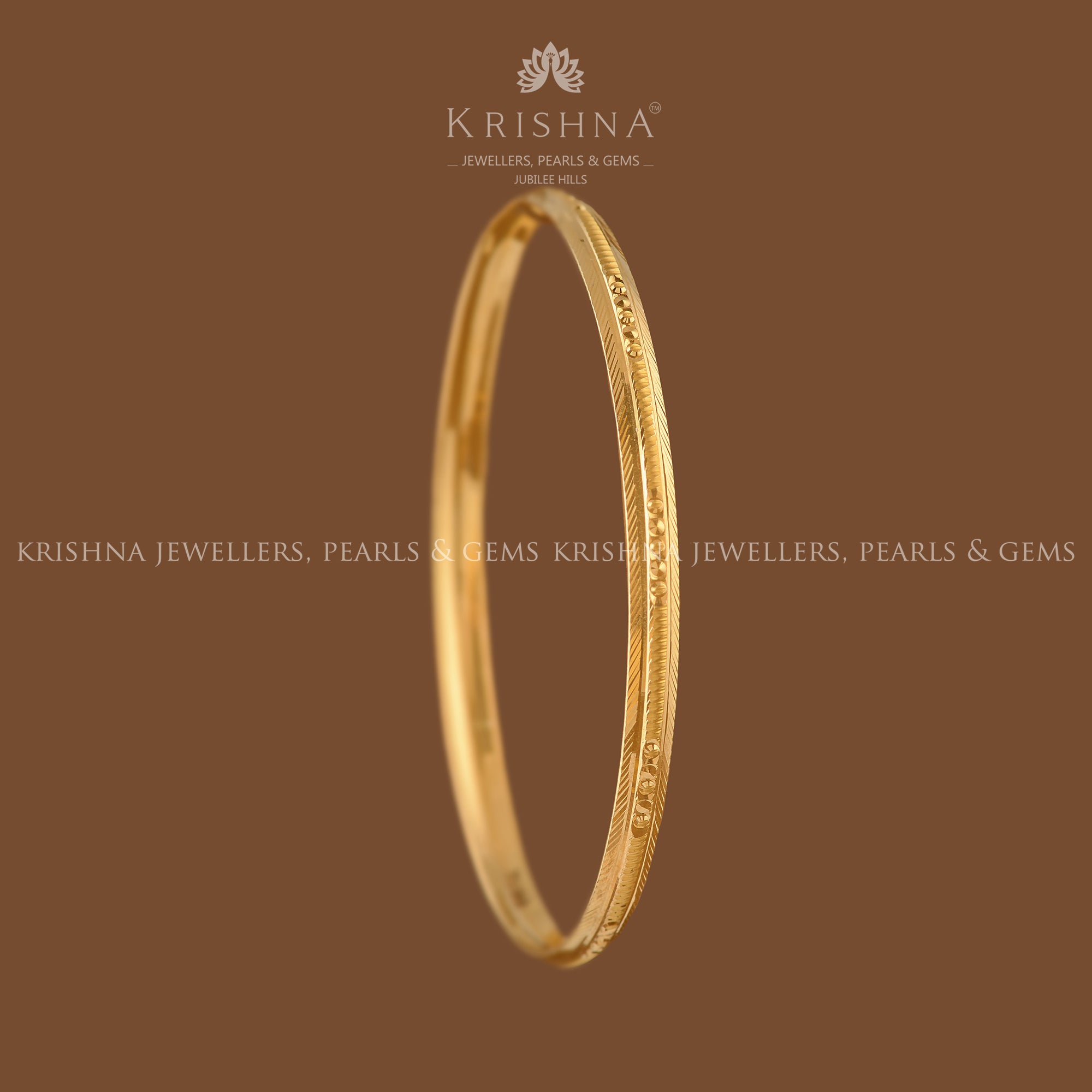 Stylish Thin Gold Bangles Design For Daily Wear