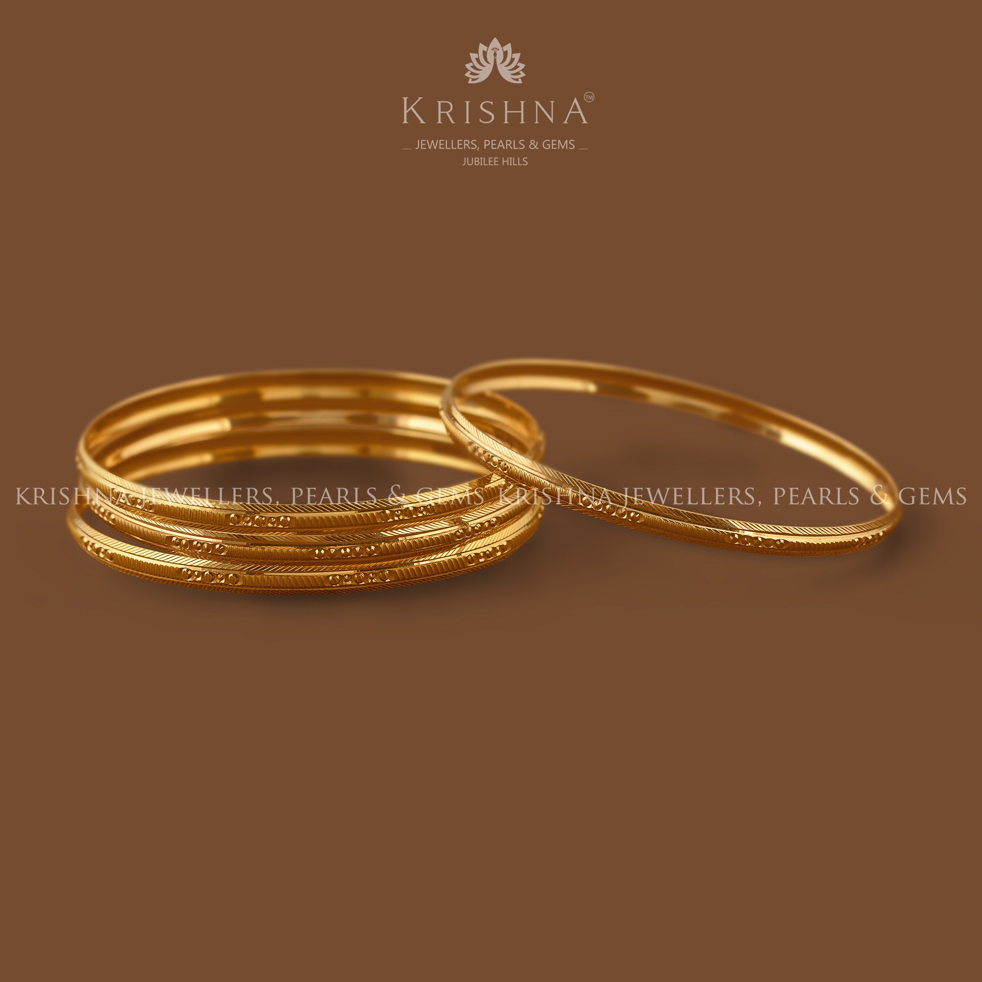 Stylish Thin Gold Bangles Design For Daily Wear