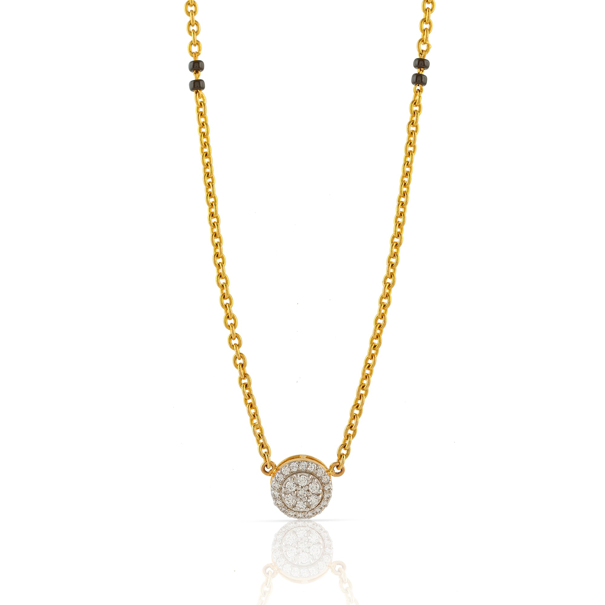 Gold Chain-Shunya Diamond Pendant
