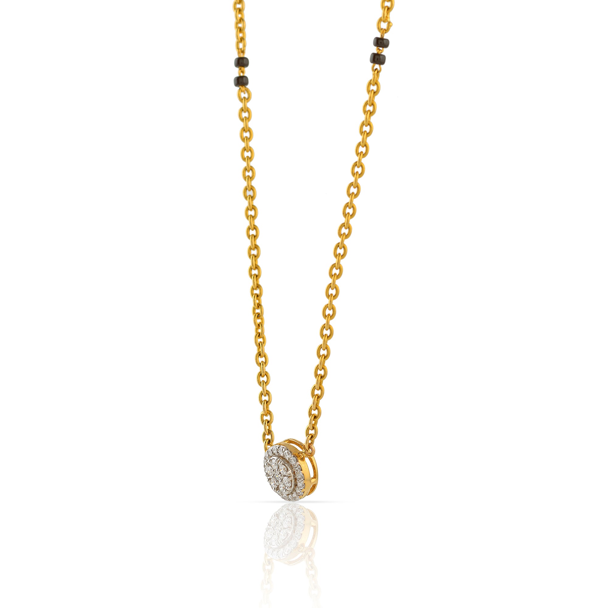 Gold Chain-Shunya Diamond Pendant