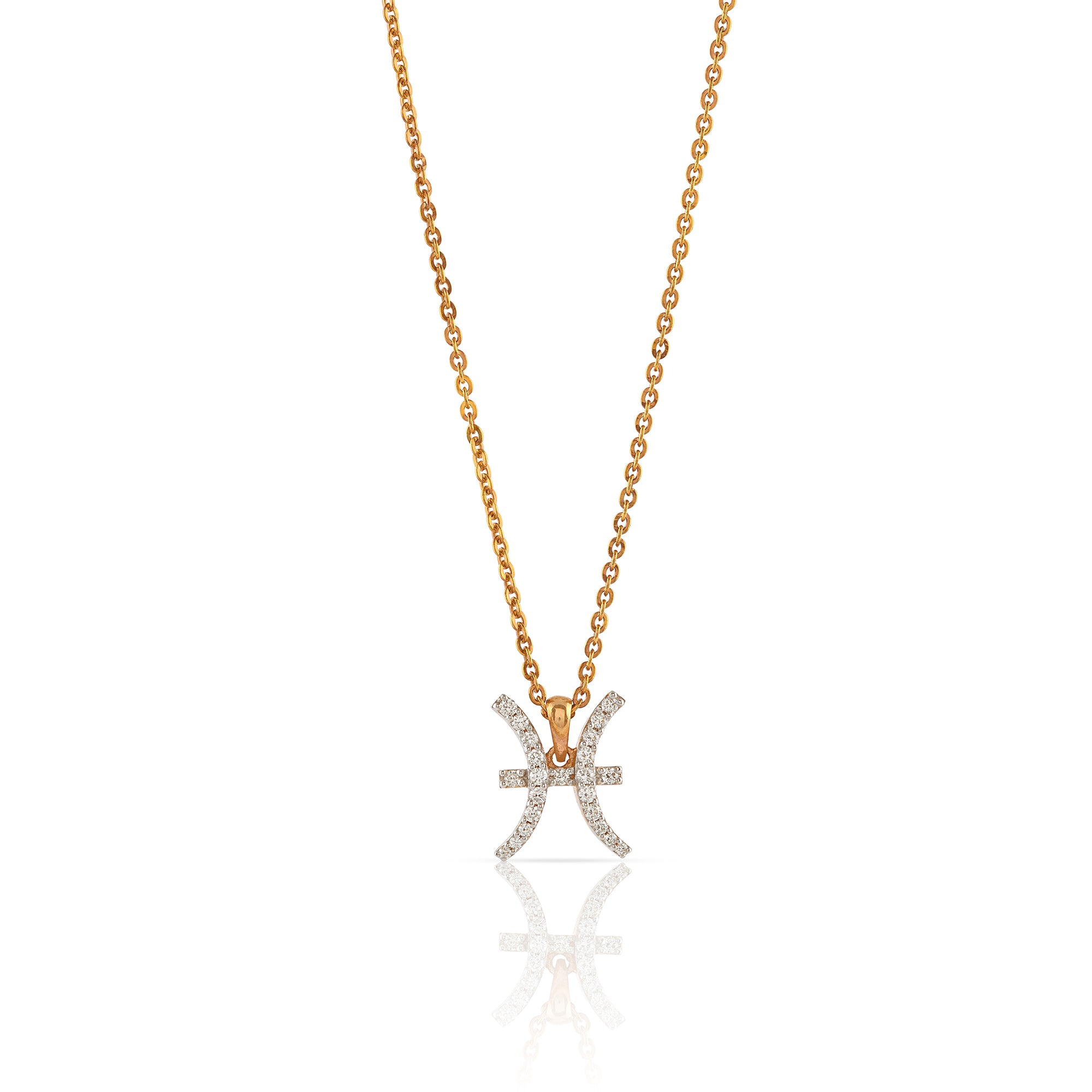 Diamond Gold Chain with Pendant