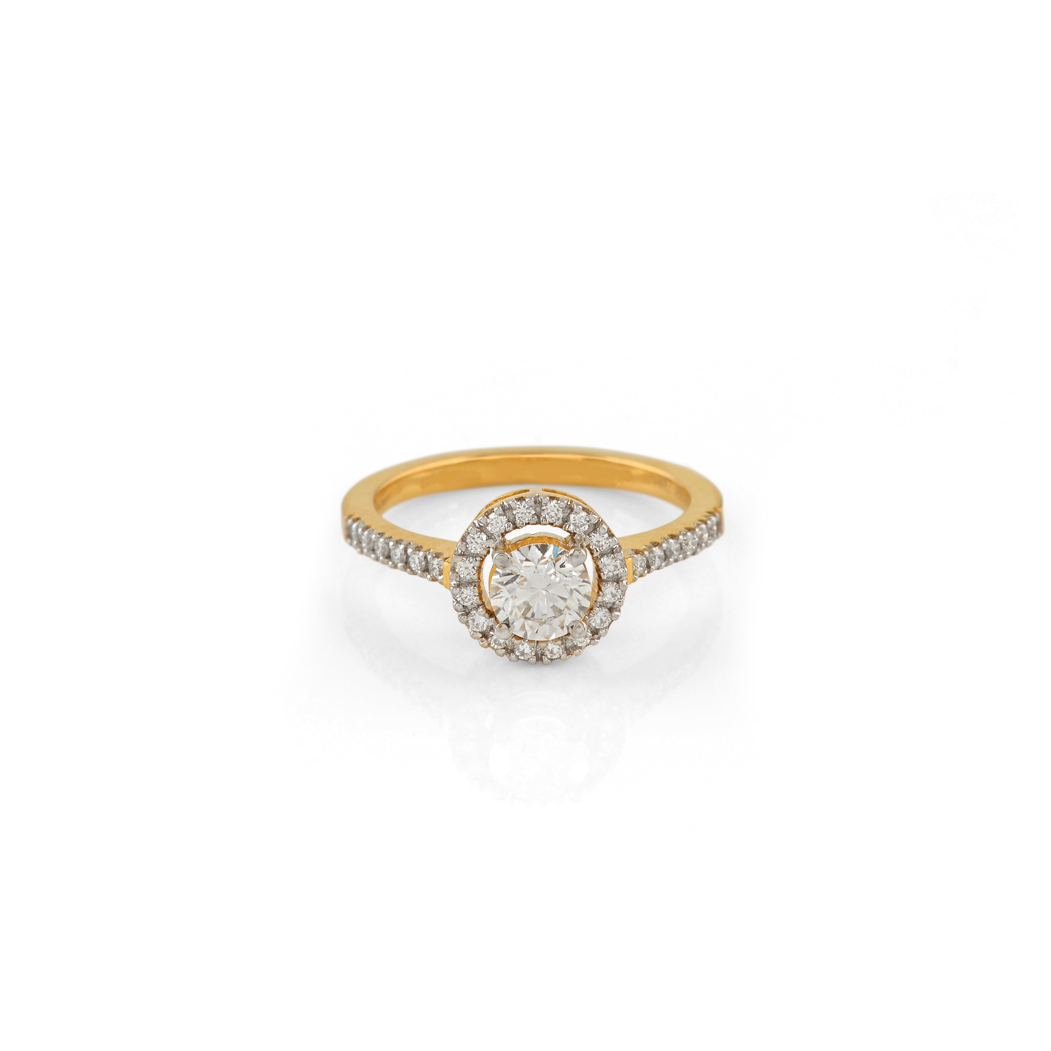 Sparkle Solitaire Diamond Ring