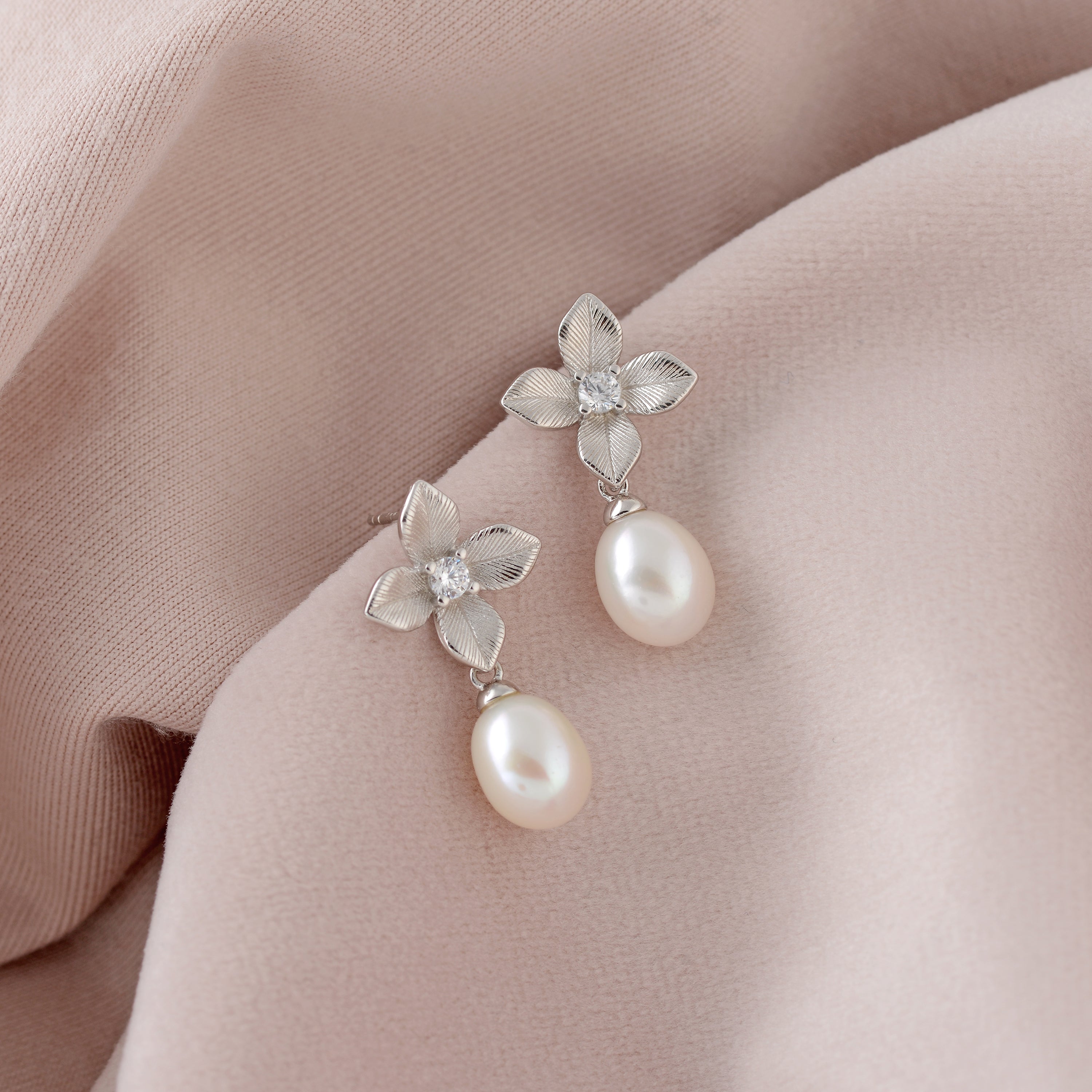 Blossom Pearl Earrings