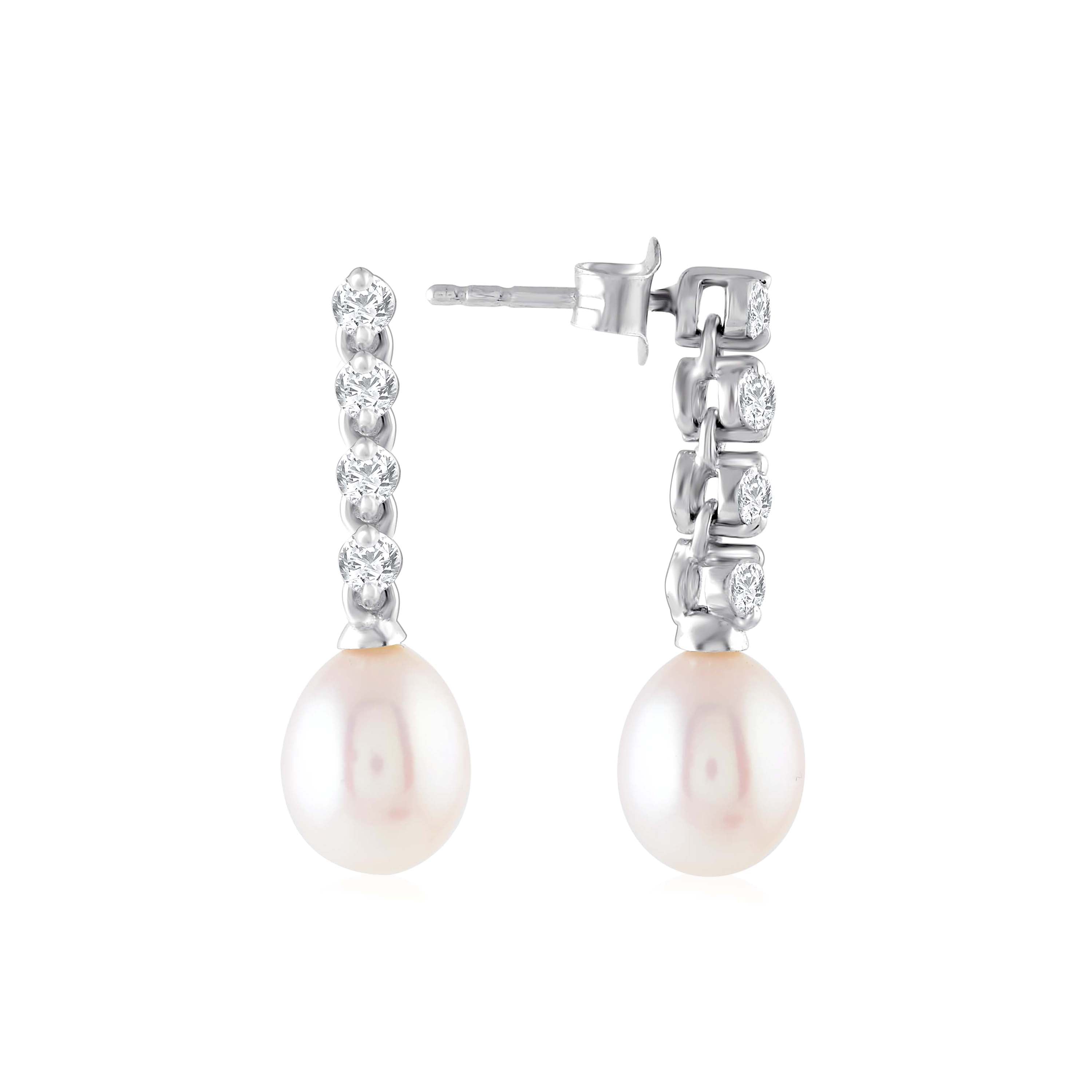 Elegant Dangler Pearl Earrings