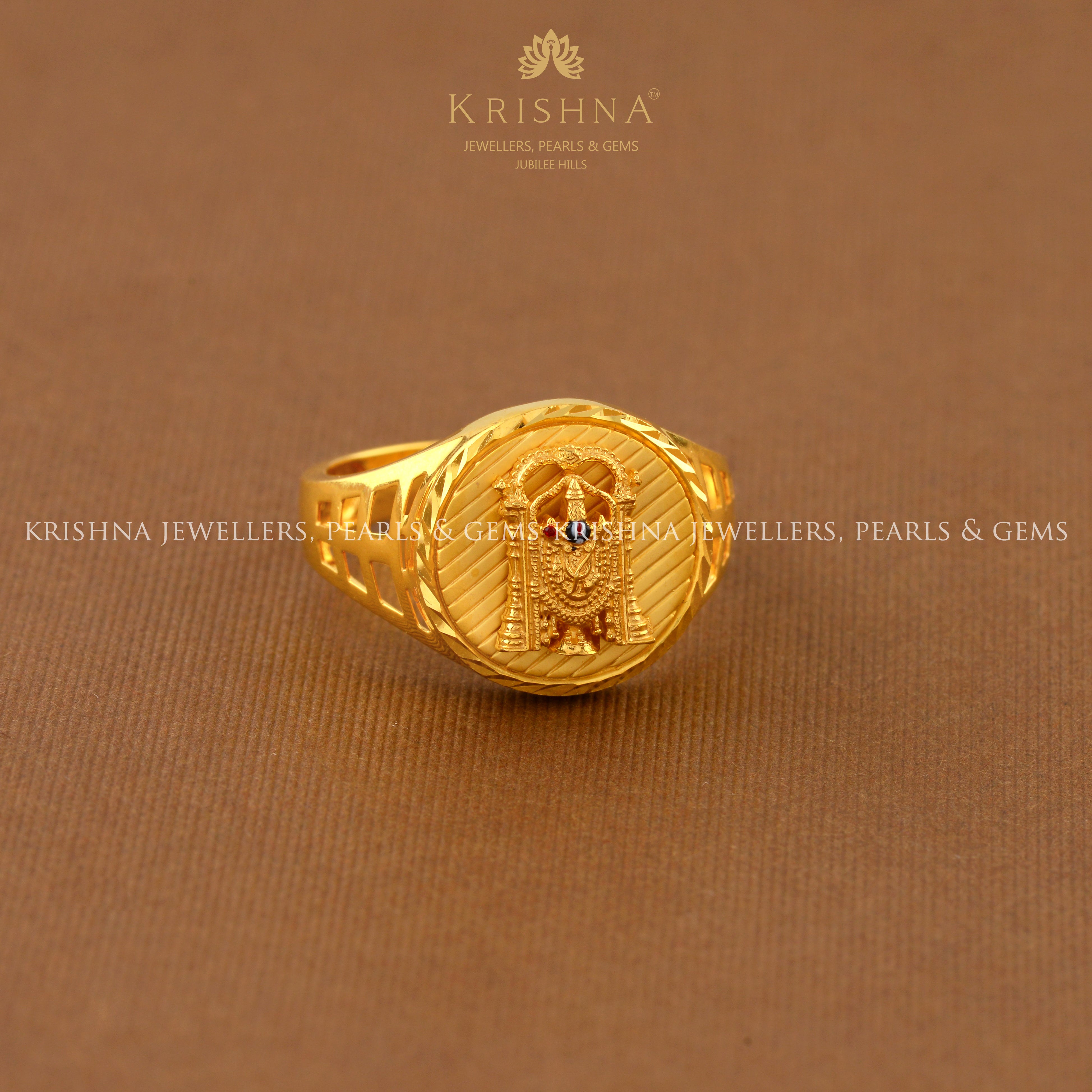 Krishna clearance gold ring