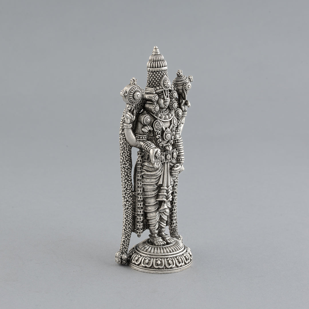 Lord Venkateswara Idol in Silver