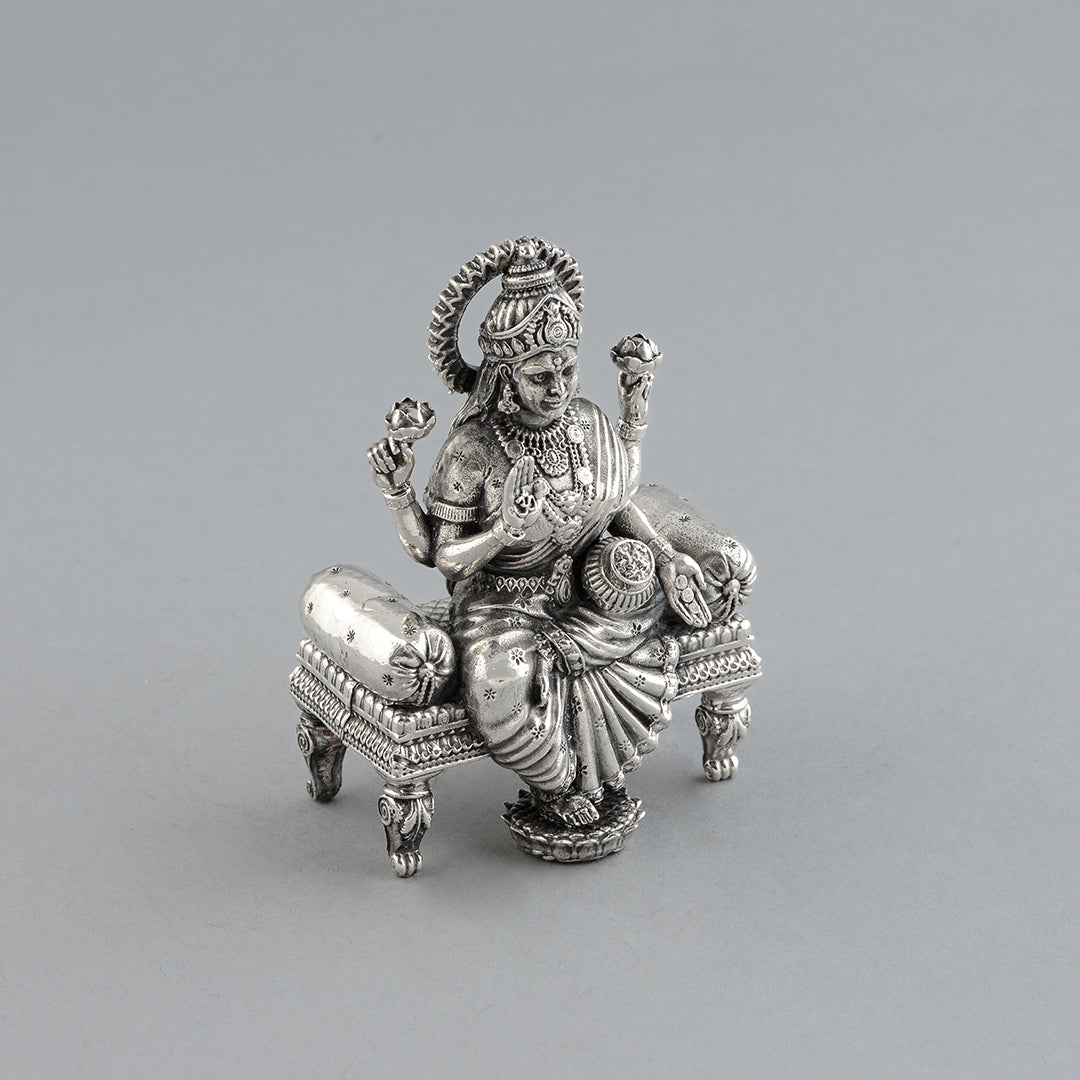 Mata Laxmi Devi in Pure Silver
