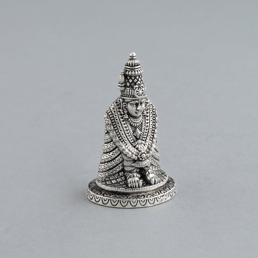 Maa Tuljabhavani Idol In Silver