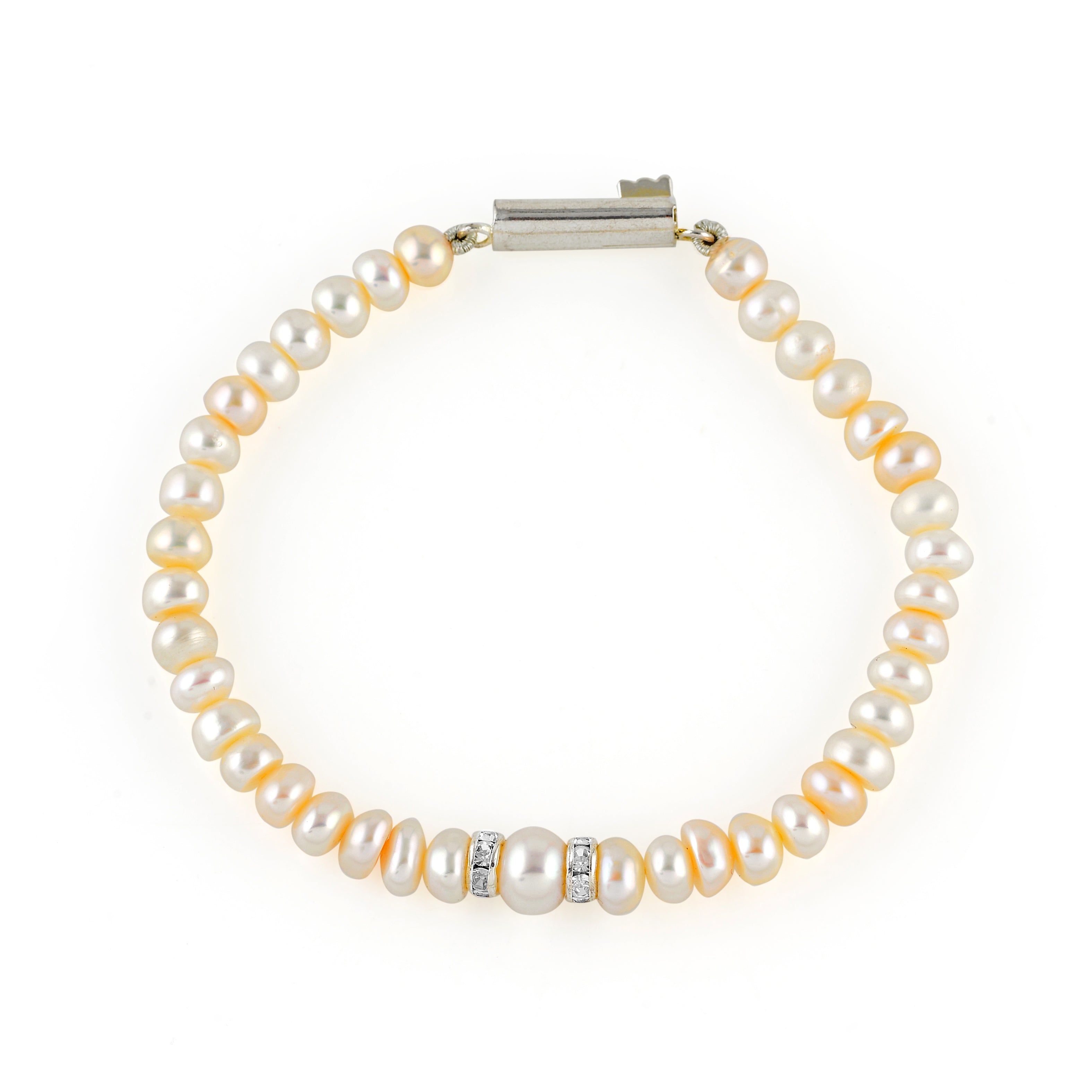 Casual Pearl Comfort Bracelet - Krishna Jewellers Pearls and Gems