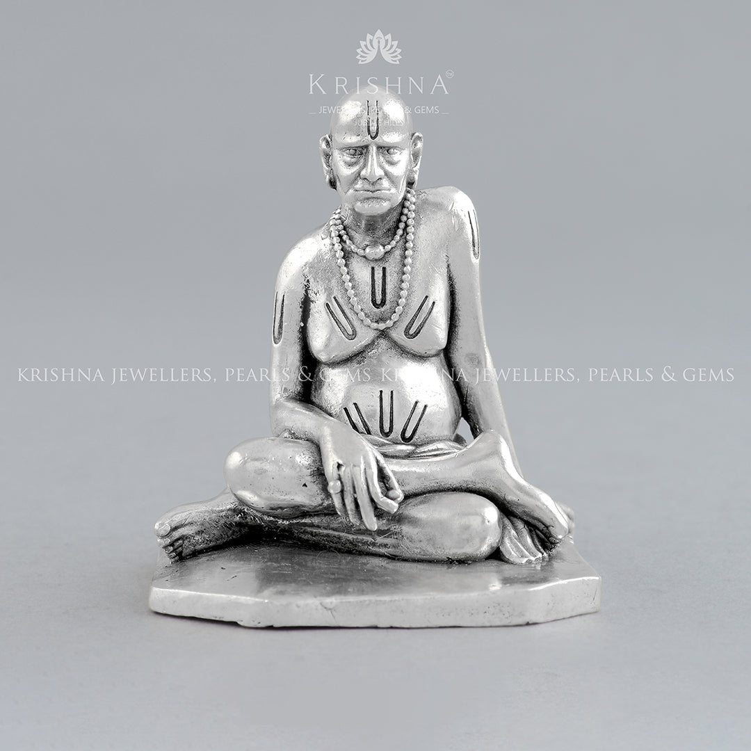 Antique Silver Ramanujacharya Idol