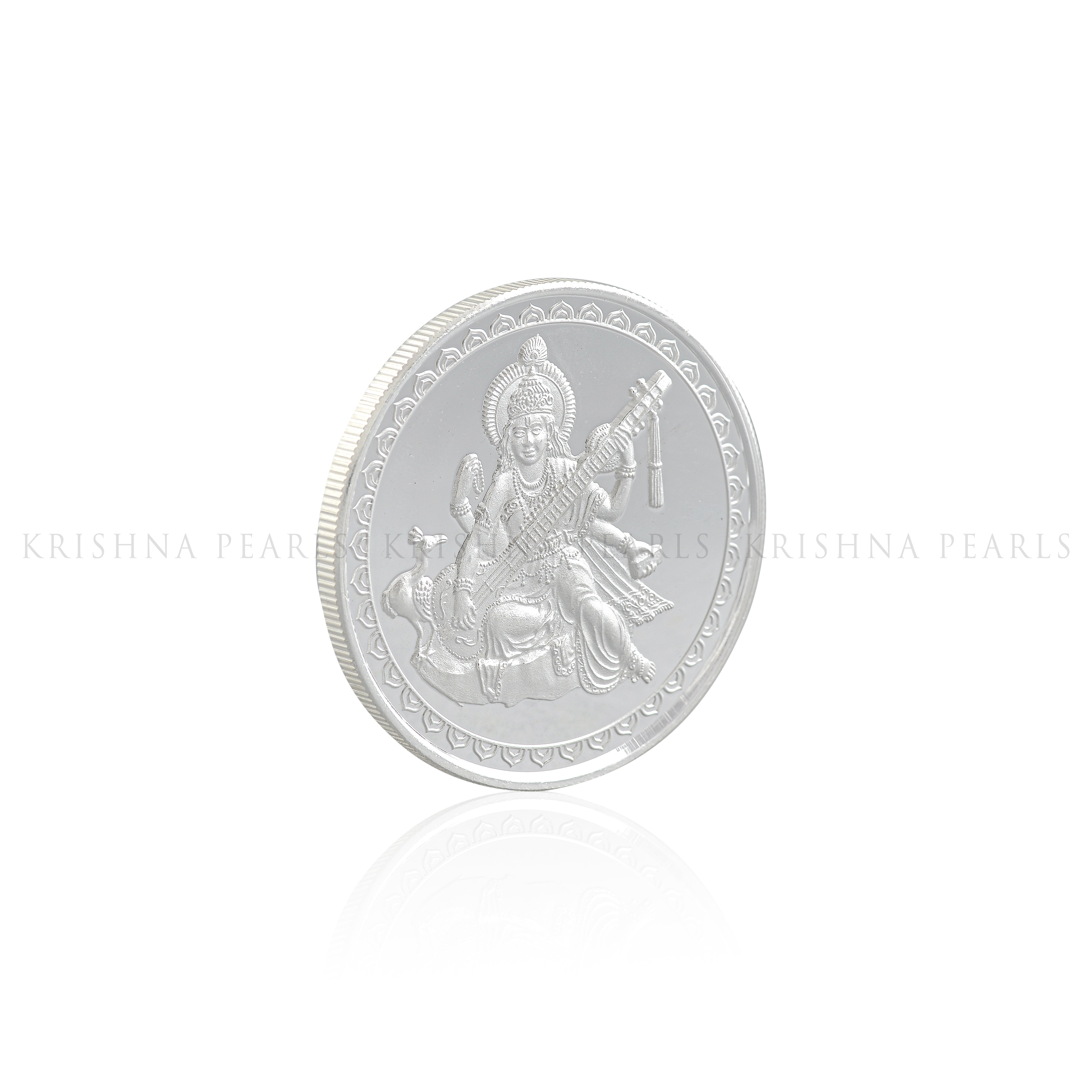 100 Gram Saraswathi Silver Coin